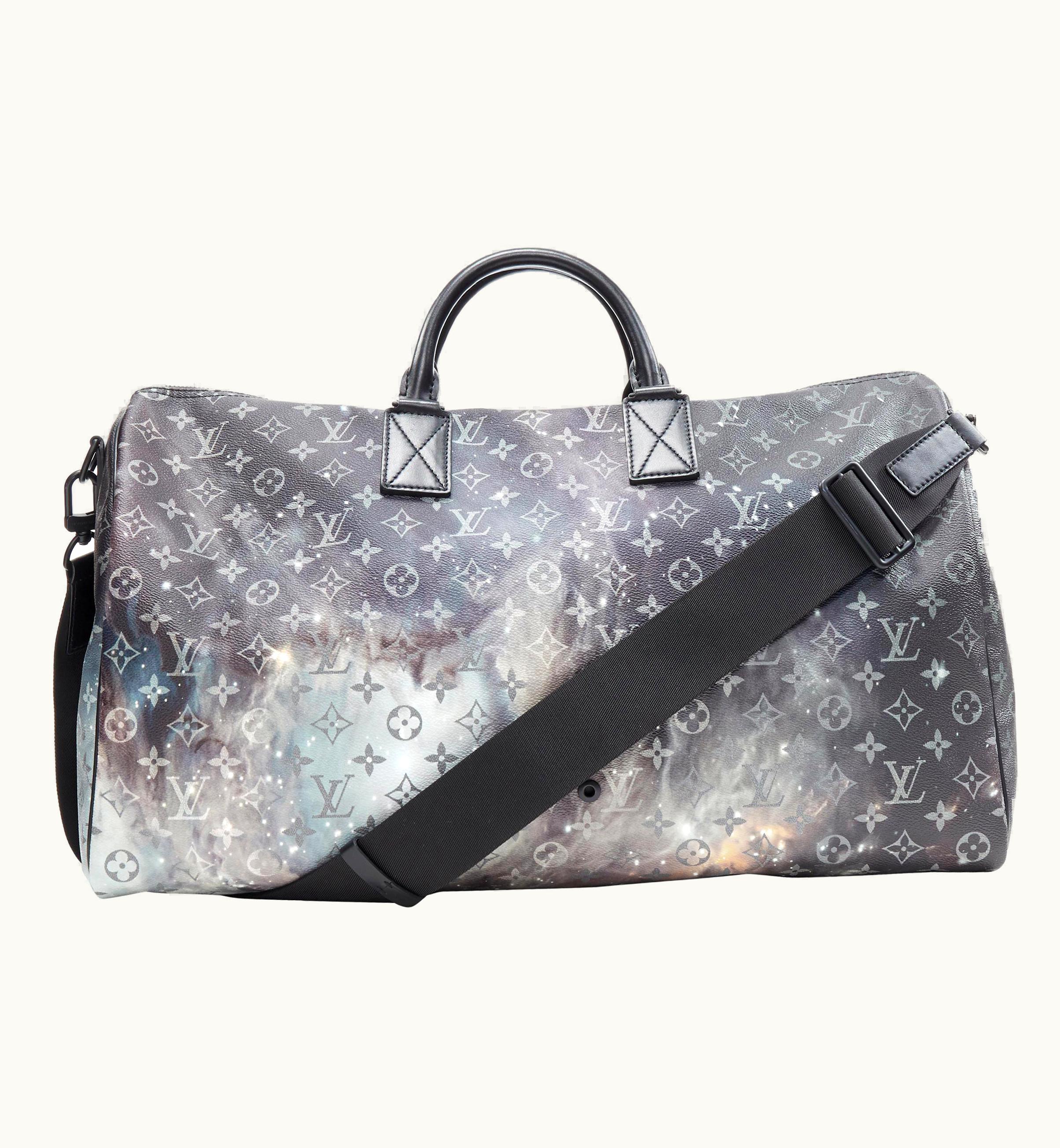 Louis Vuitton Rare Louis Vuitton 2019 Keepall 50 Bandouliere Galaxy Cosmic Monogram Travel Bag