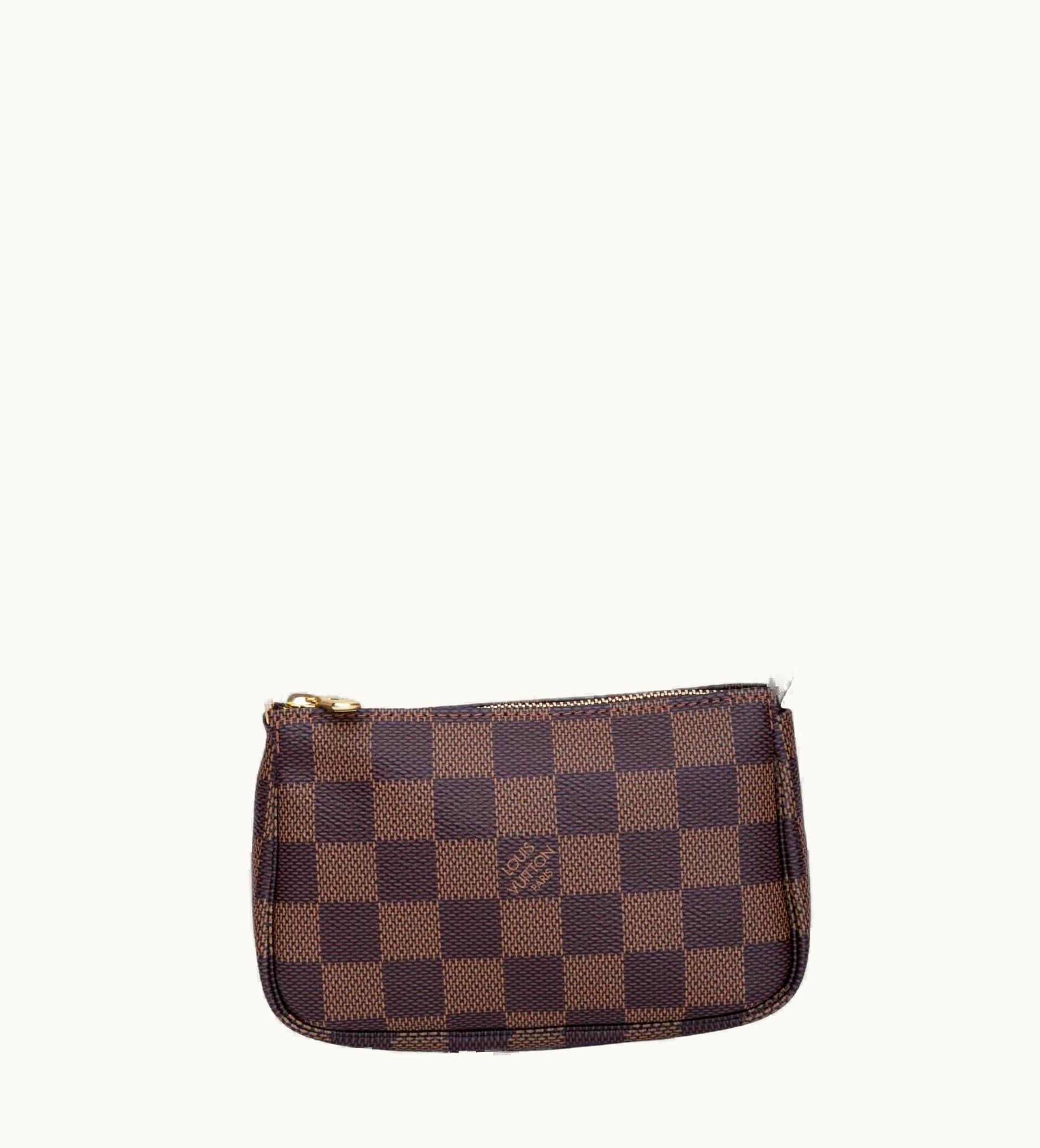 Louis Vuitton Louis Vuitton Damier Ebene Mini Pochette Accessories (2020)