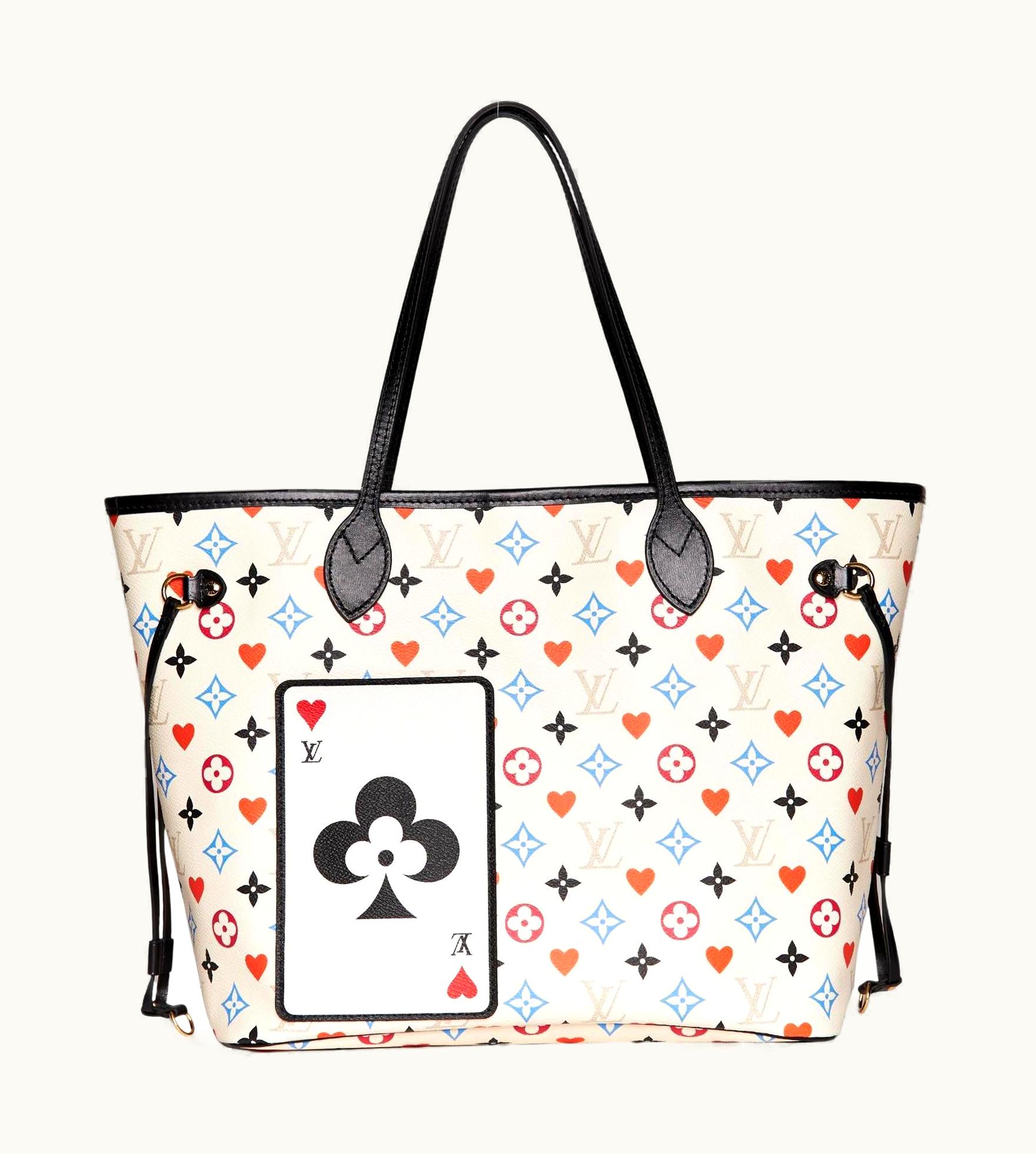 Louis Vuitton Louis Vuitton Game On Neverfull mm White (2020)