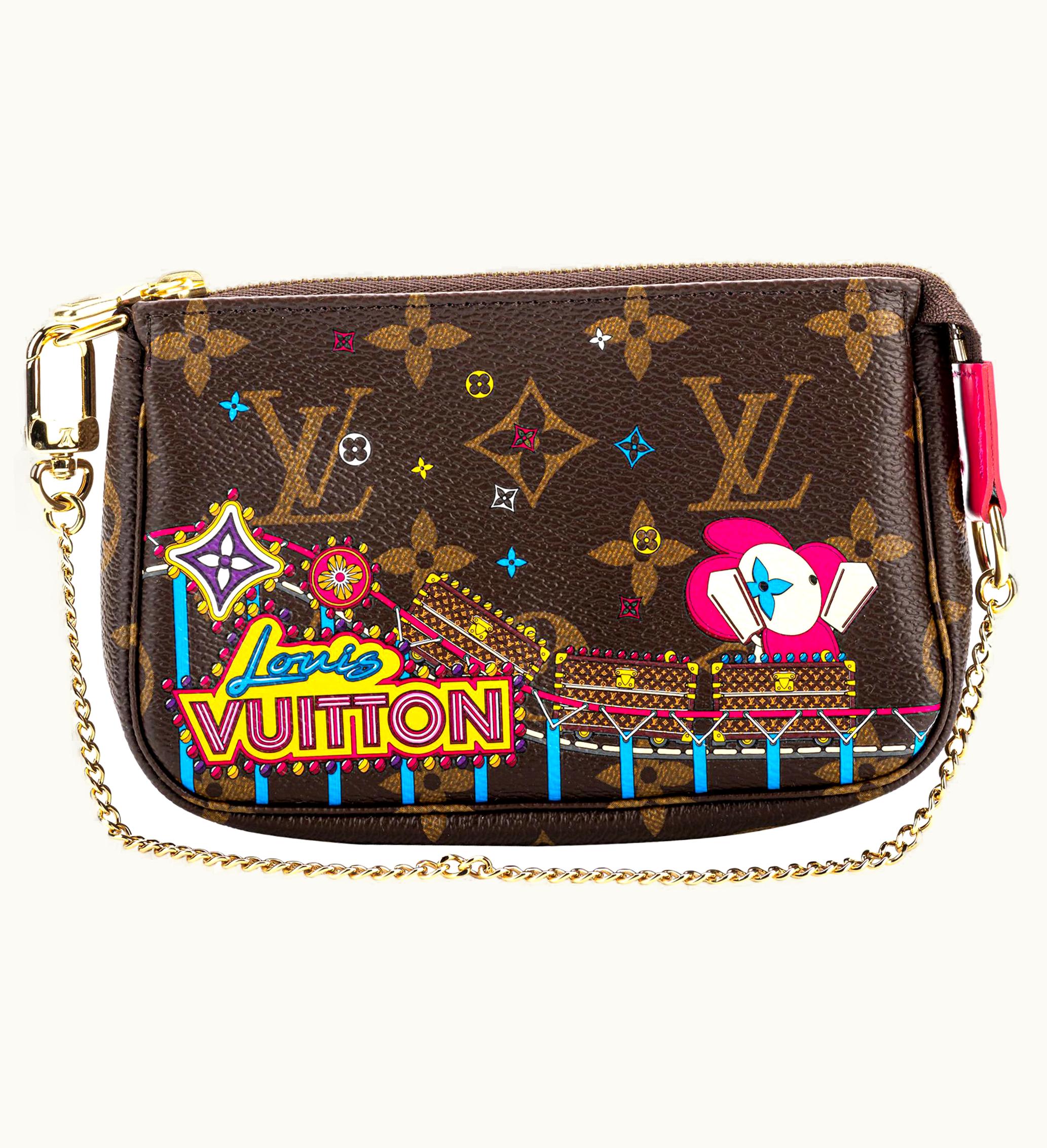 Louis Vuitton Louis Vuitton Luna Park Christmas 20 Pochette Bag