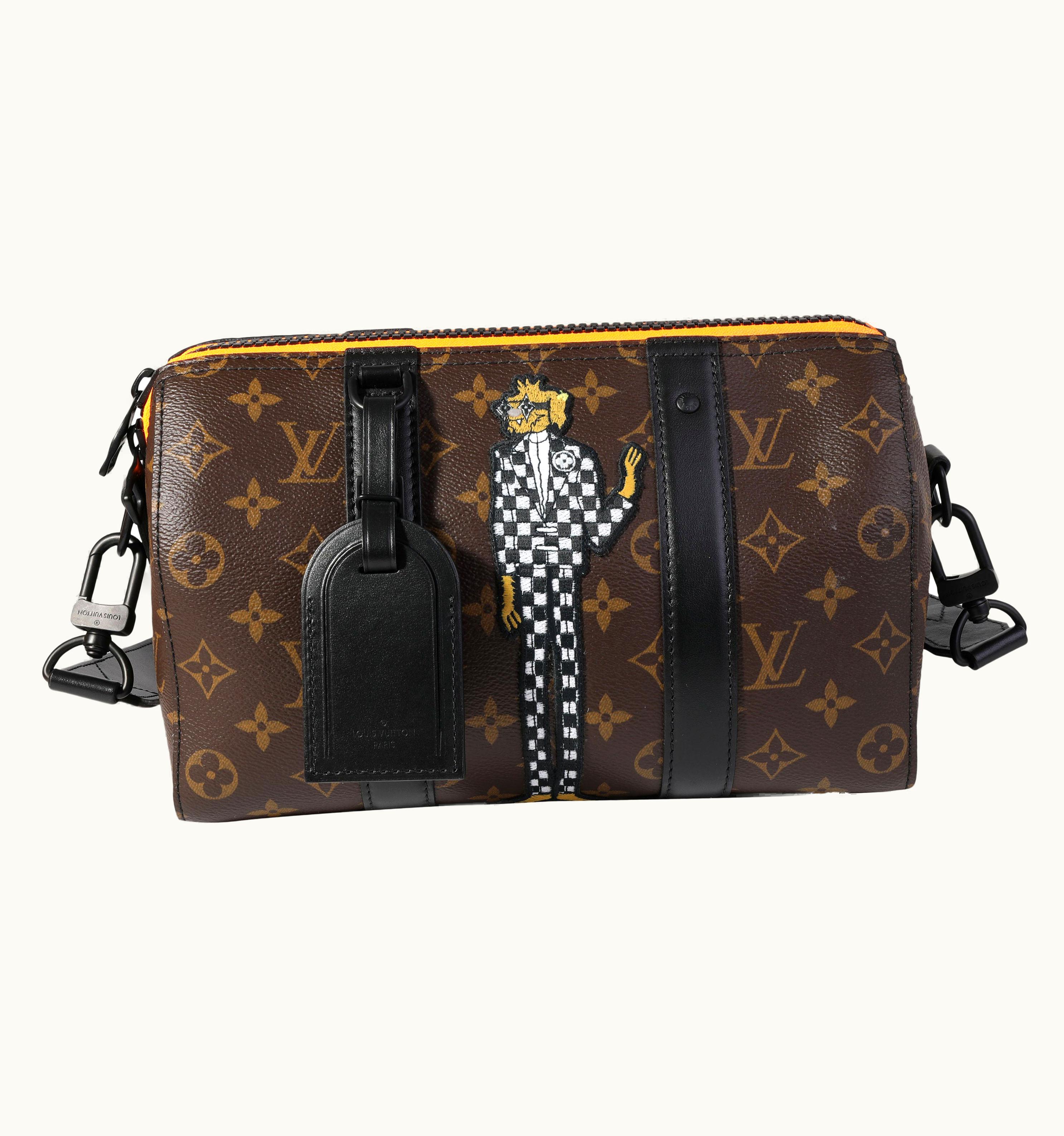 Louis Vuitton Louis Vuitton Monogram Canvas & Cowhide Leather Zoom With Friends City Keepall