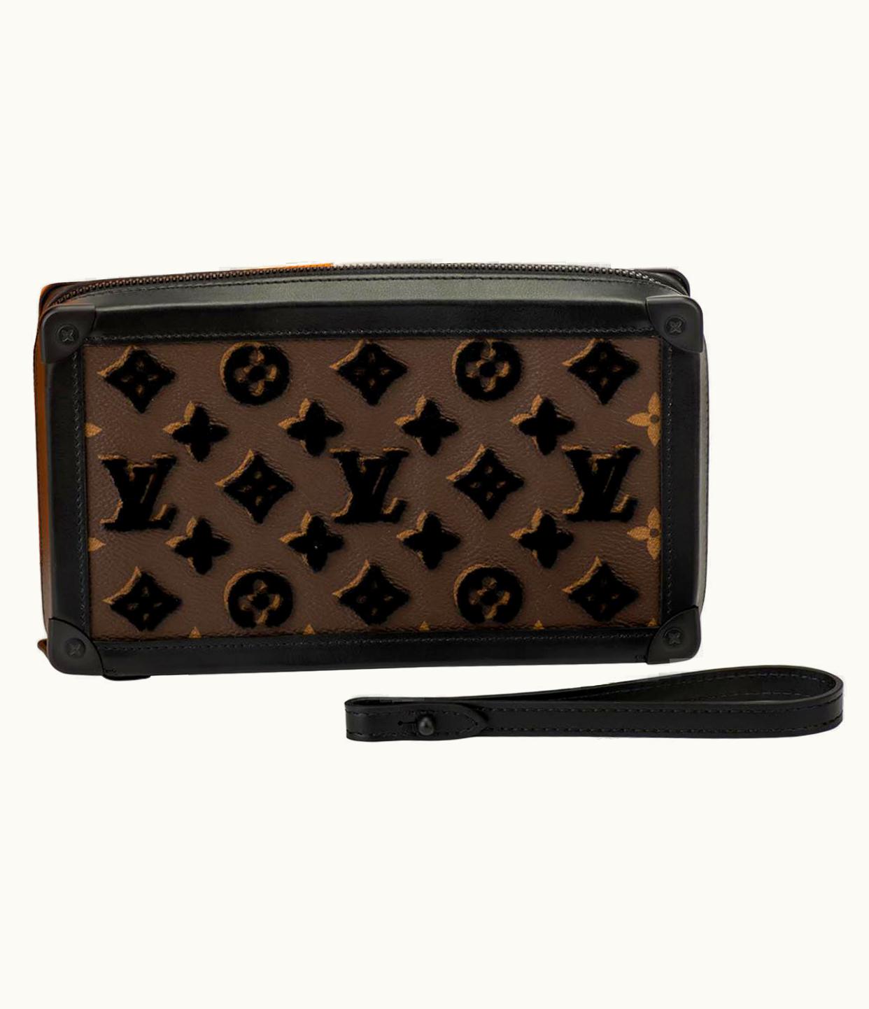Louis Vuitton In Box Louis Vuitton Runway S/S 2020 Velvet Clutch Bag