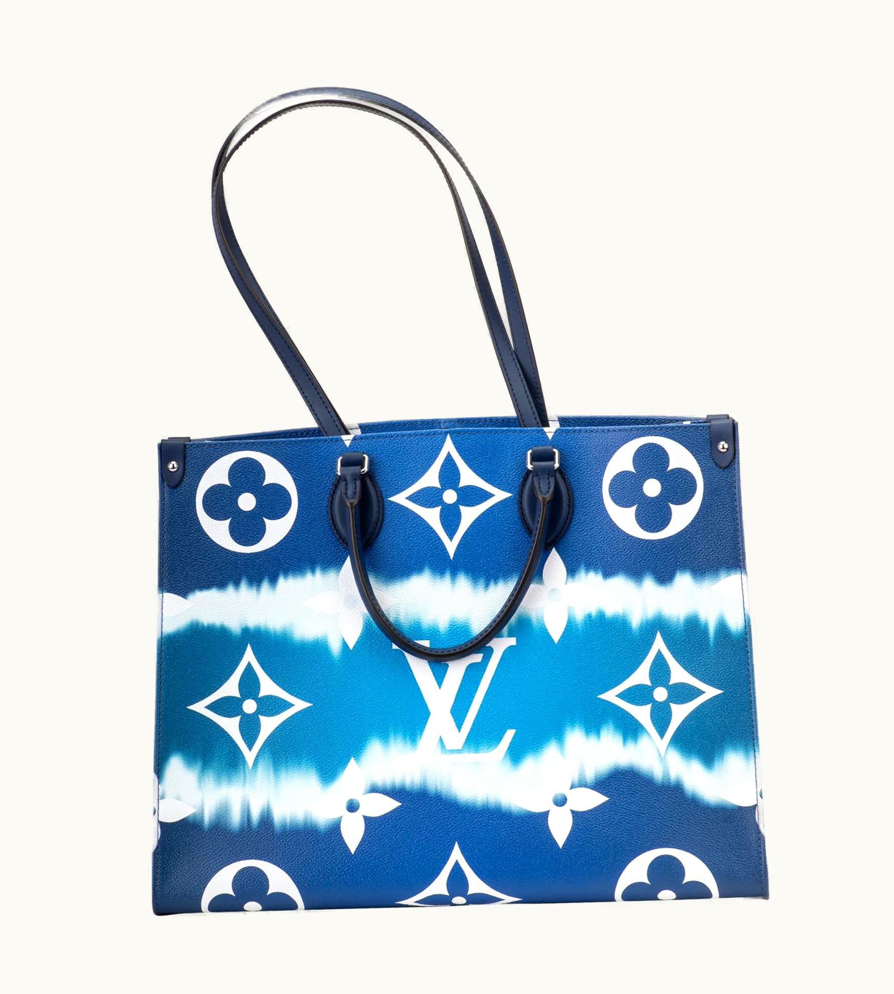 Louis Vuitton In Box Louis Vuitton Limited Edition Escale Red On The Go Tote Bag