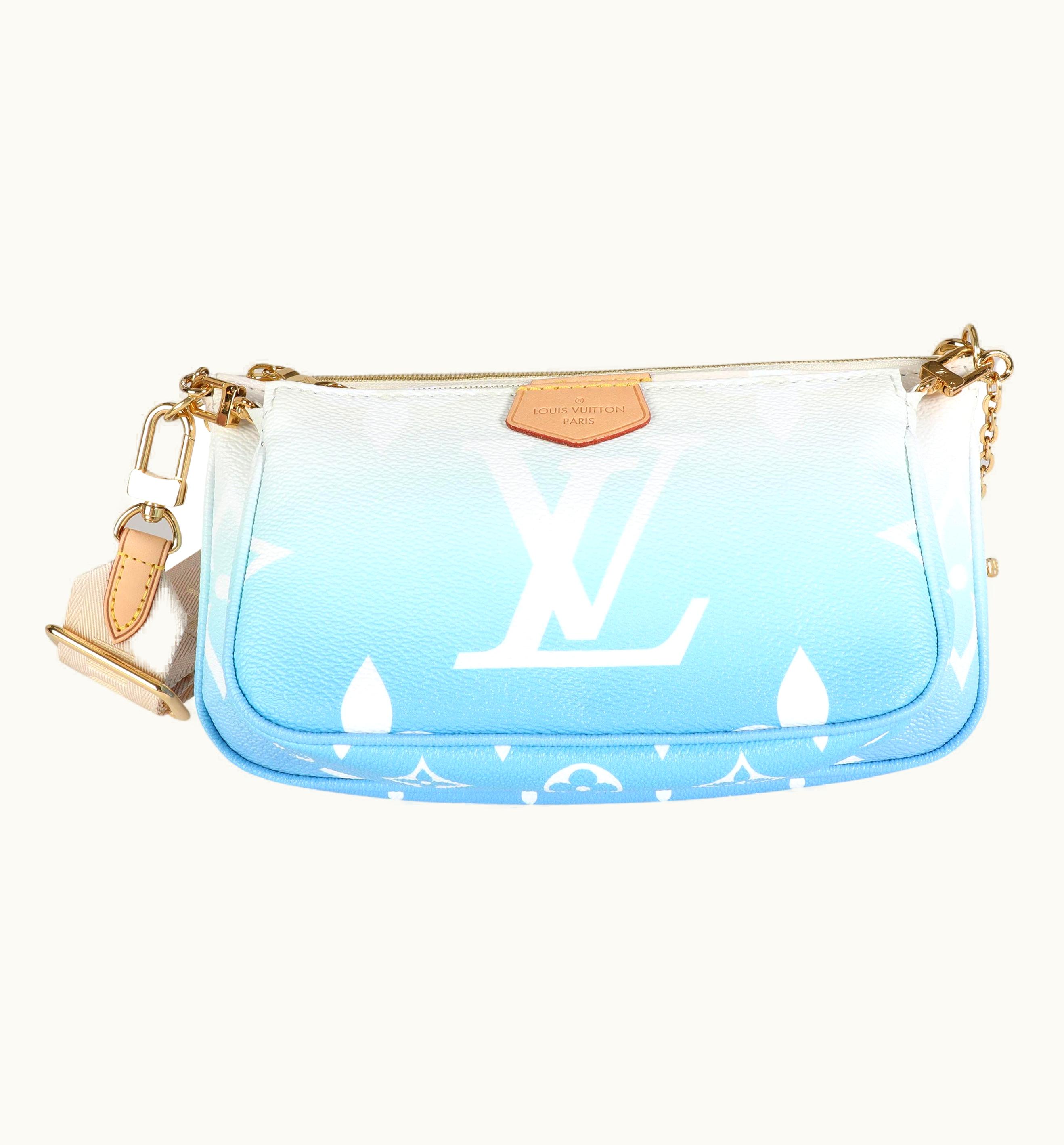 Louis Vuitton Louis Vuitton Blue Monogram Giant By The Pool Multi-Pochette Accessoires