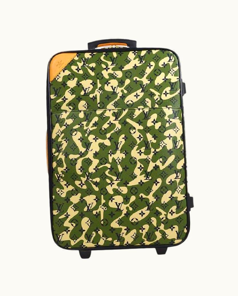 Louis Vuitton Louis Vuitton Pegase 60 Lv Monogram Camouflage Gold Roller Bag Travel Suitcase