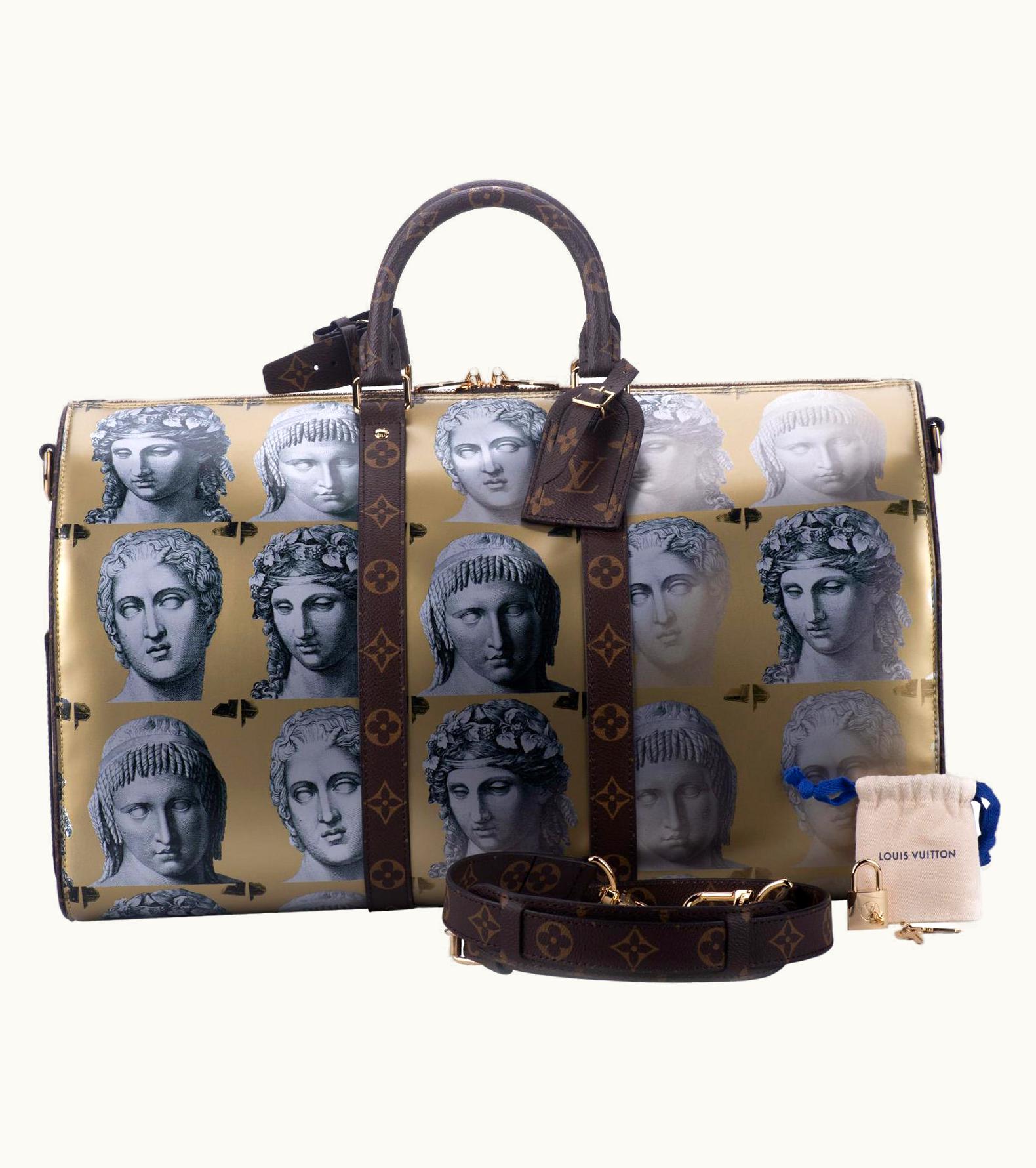 Louis Vuitton Louis Vuitton Limited Edition Fornasetti Keepall 45 Bag UZ0583181