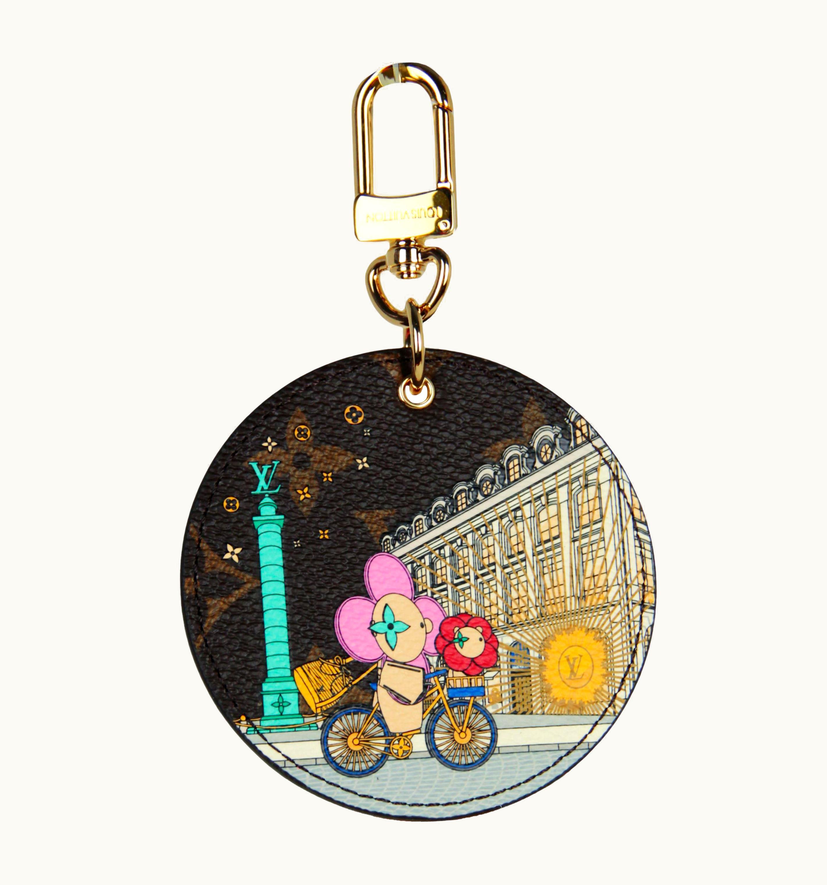 Louis Vuitton Louis Vuitton '22 Illustre Xmas Paris Monogram Bag CharmS/S Key Holder