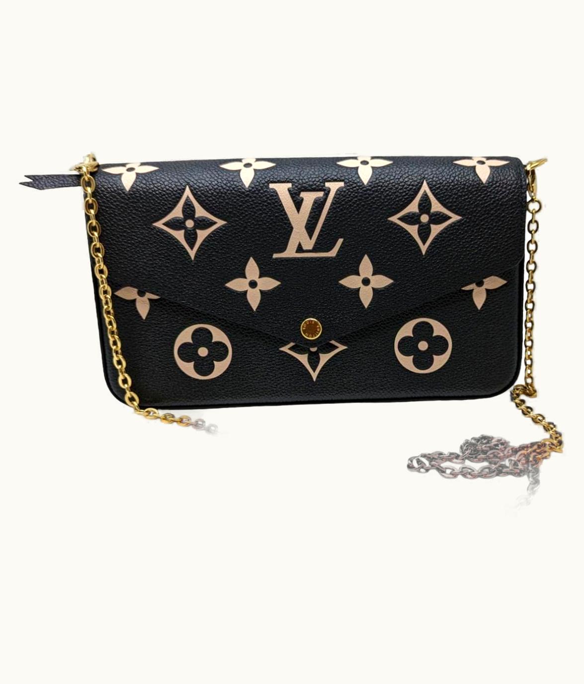 Louis Vuitton Louis Vuitton Bicolor Monogram Empreinte Felicie Pochette