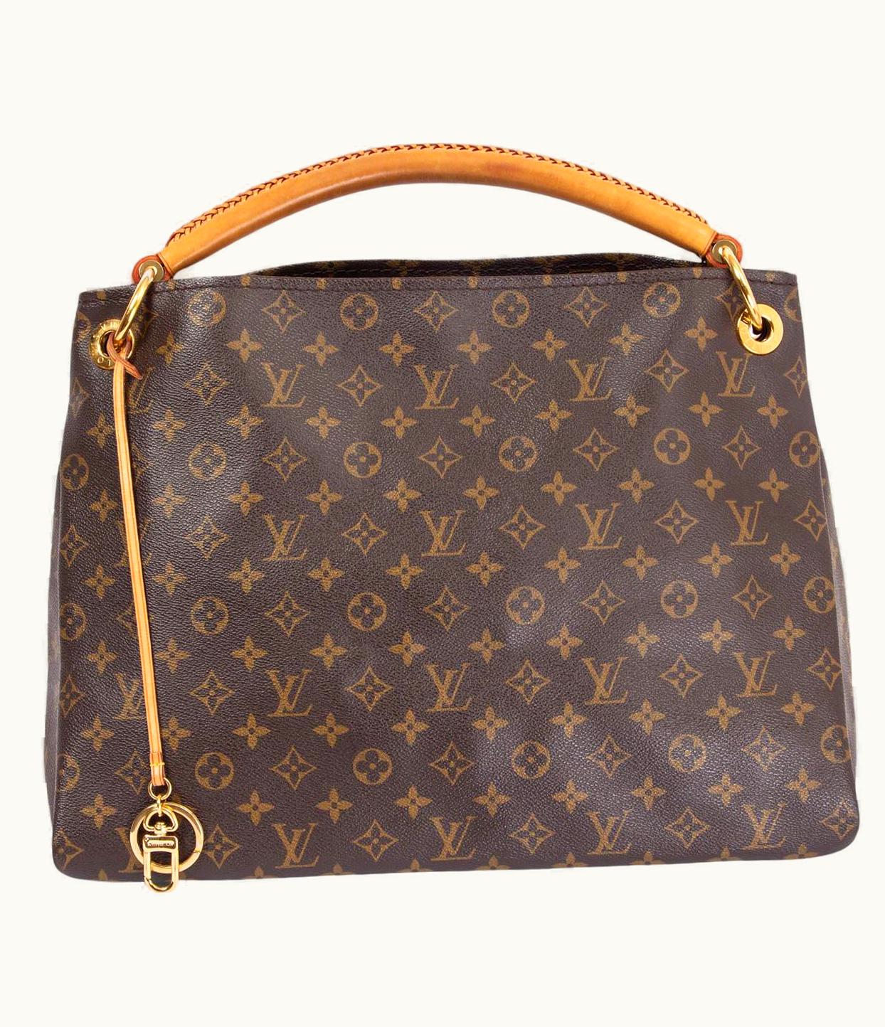 Louis Vuitton Louis Vuitton Ebene Brown Monogram Canvas Artsy mm Hobo Shoulder Bag
