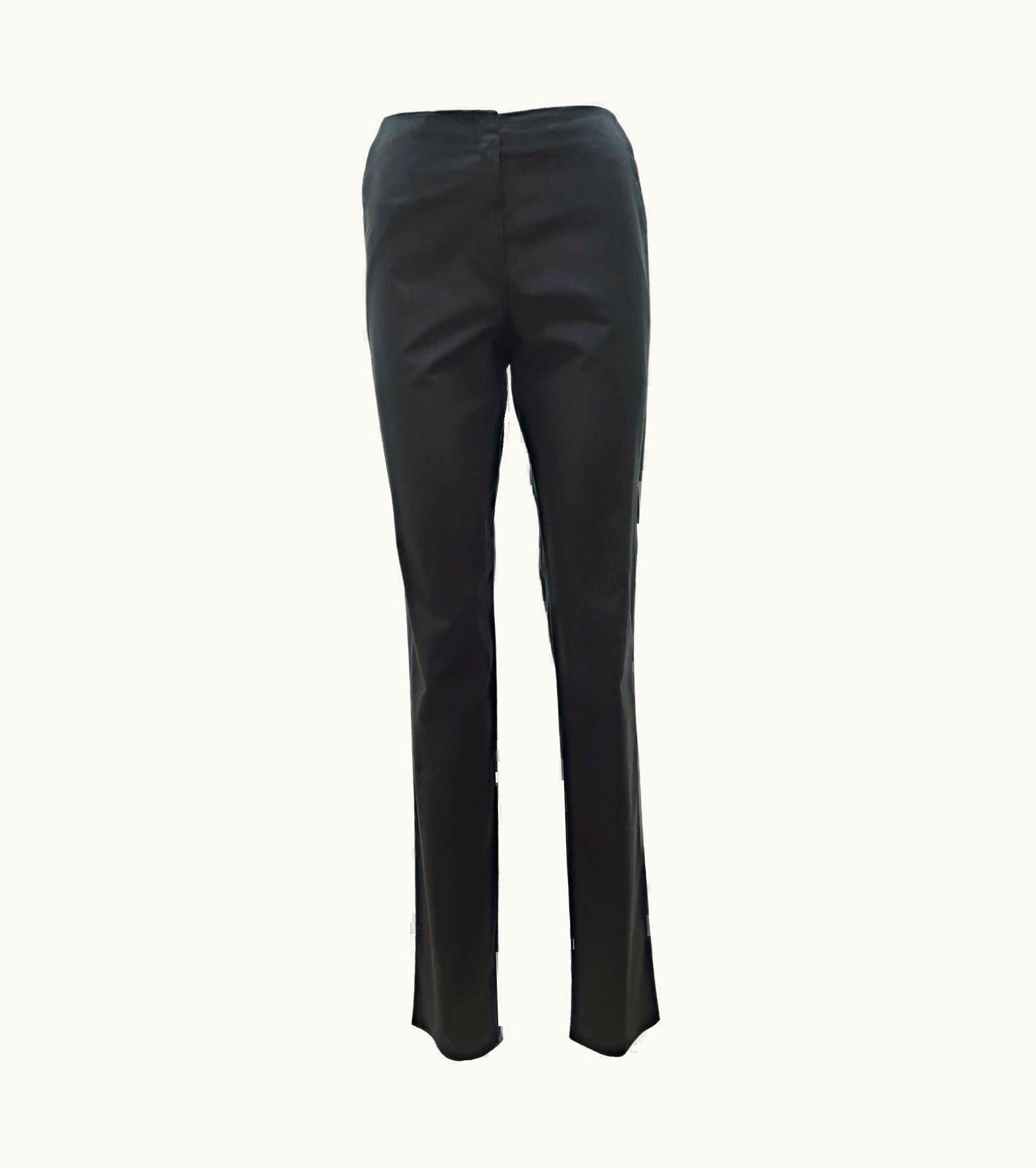 Saint Laurent Yves Saint Laurent By Tom Ford AW-2001 Tailored Silhouette Cotton Pants