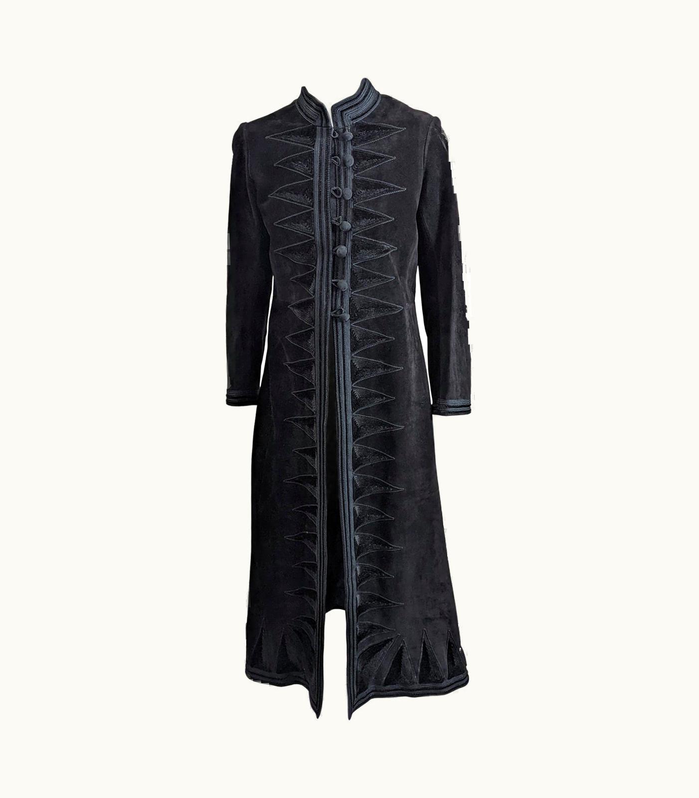 Saint Laurent Important Yves Saint Laurent Haute Couture Coat, 1970 Fall/Winter