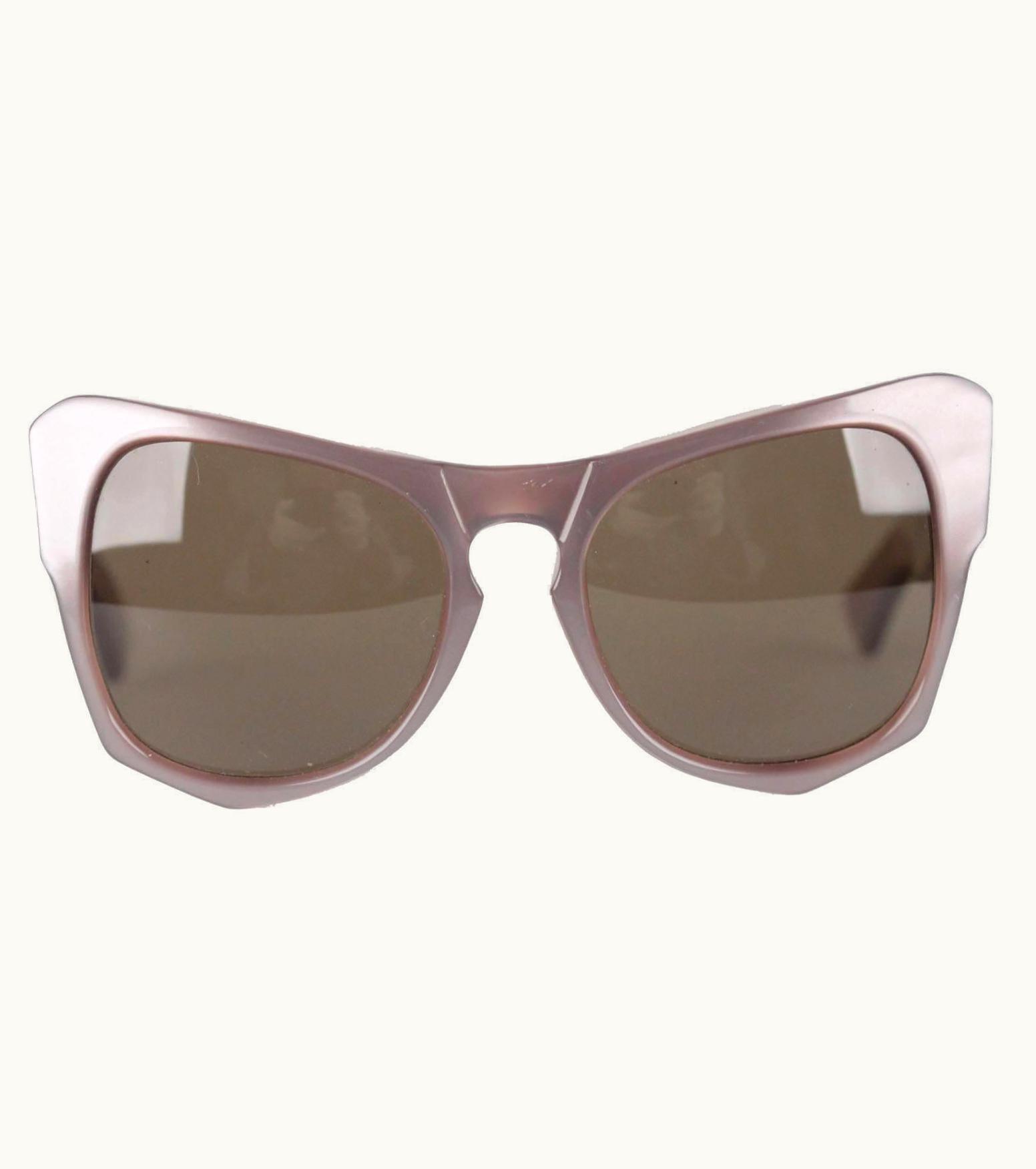 Saint Laurent Yves Saint Laurent Rare Mint Diva Oversized Sunglasses Mod. Vanessa