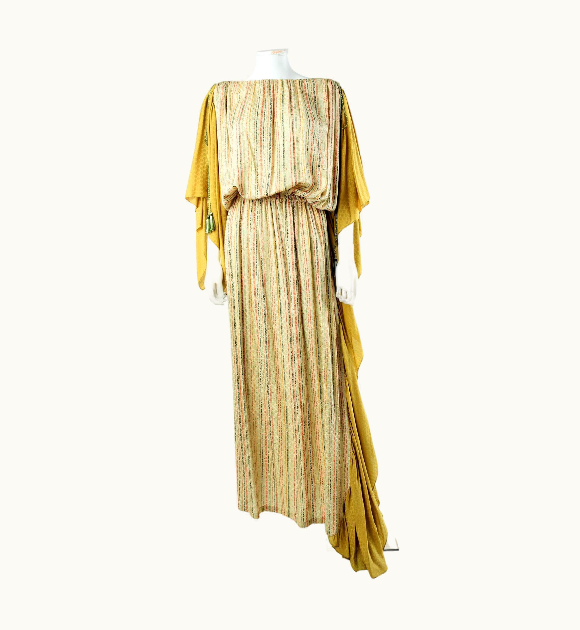 Saint Laurent An Yves Saint Laurent Rive Gauche Evening Dress - Spring Summer 1978