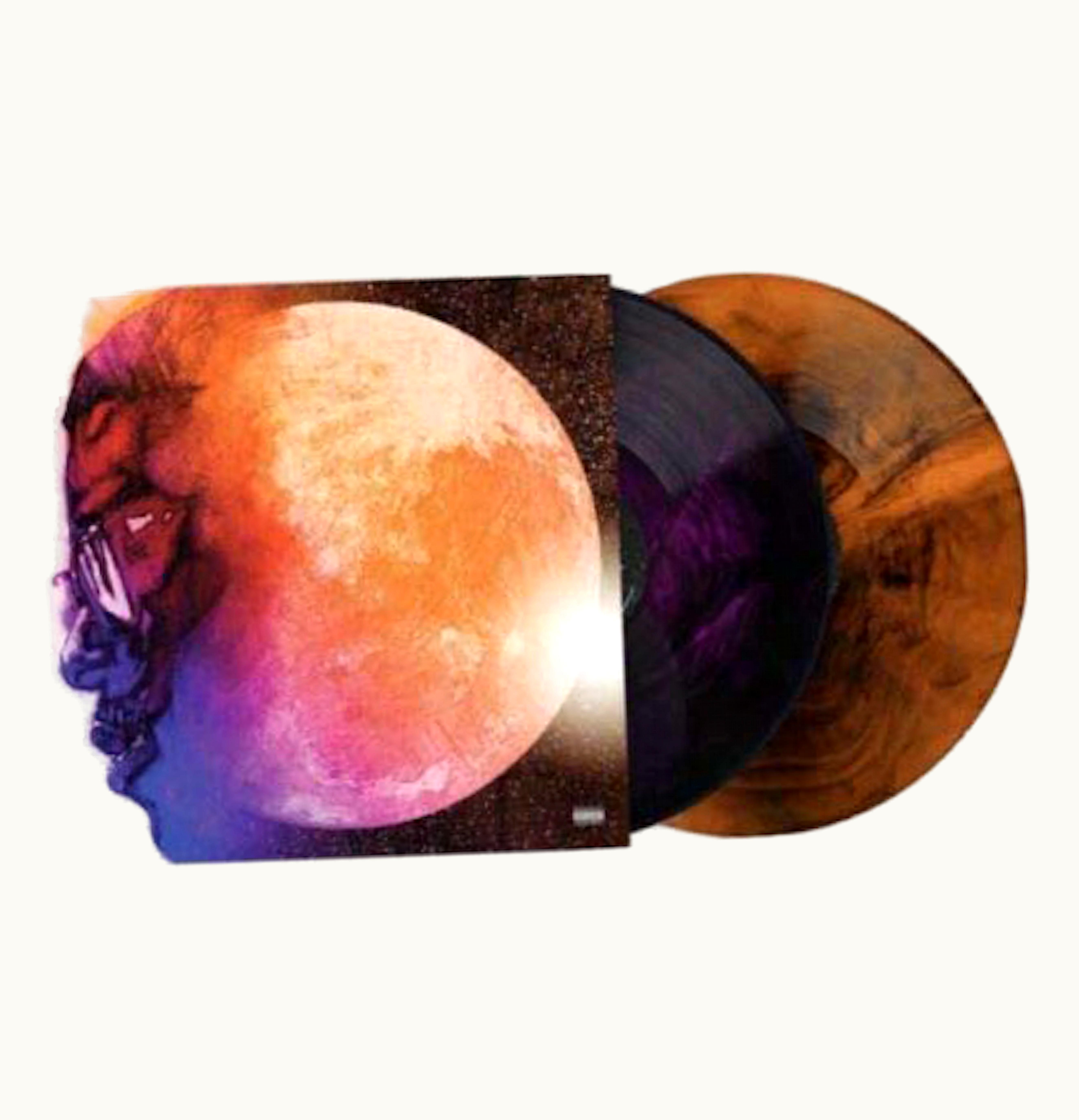 Kid Cudi Kid Cudi Man On The Moon The End Of Day Limited Edition Purple And Orange Galaxy Swirl 2XLP Vinyl Purple Orange