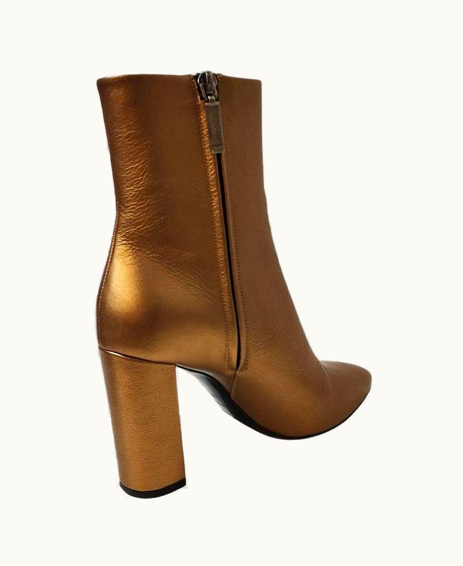 Saint Laurent Saint Laurent Leather Half Boots 1/2