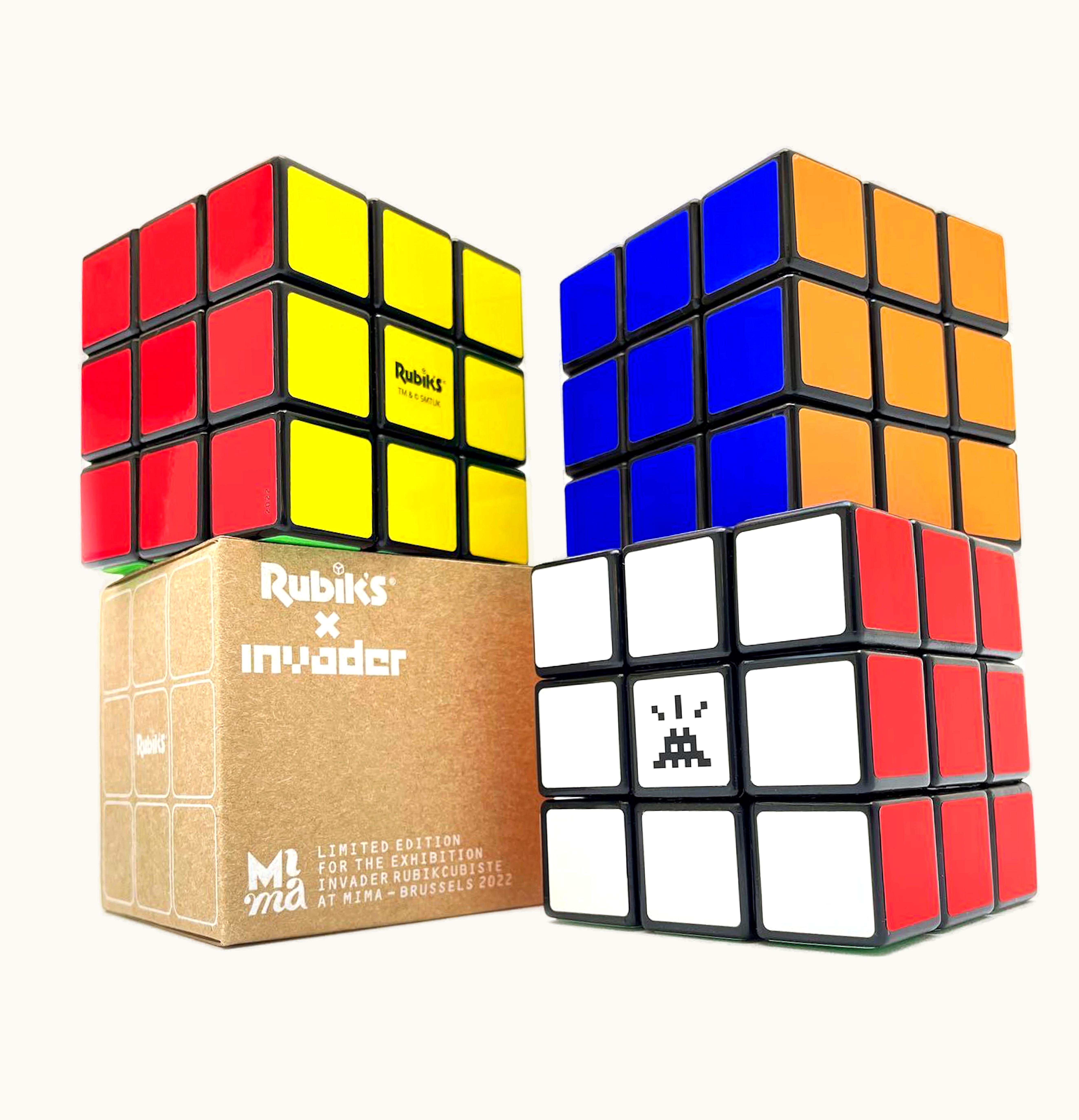 MIMA MIMA Rubiks x Invader Limited Edition Rubikcubist