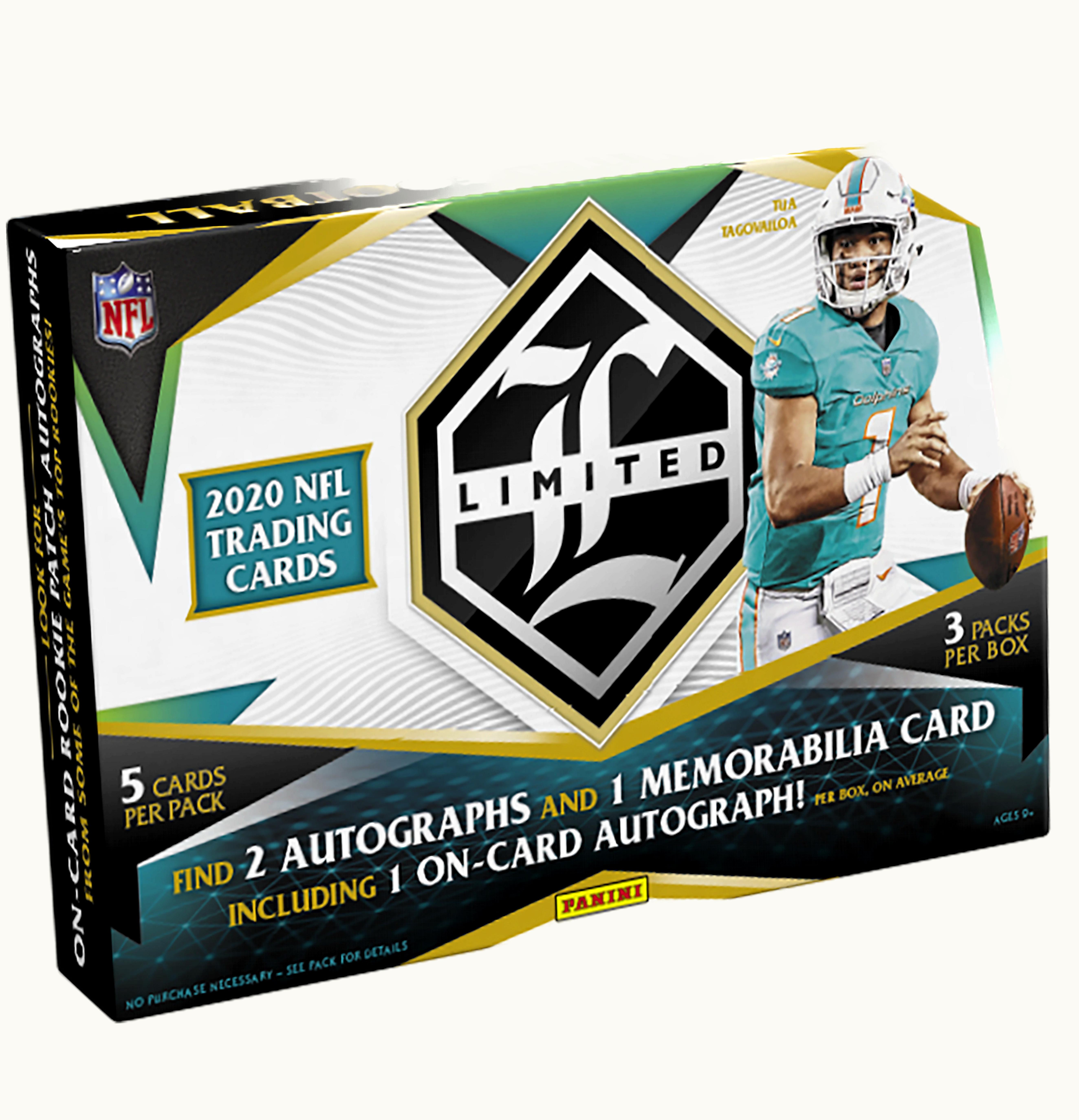 Panini 2020 Panini Limited Football Hobby Box