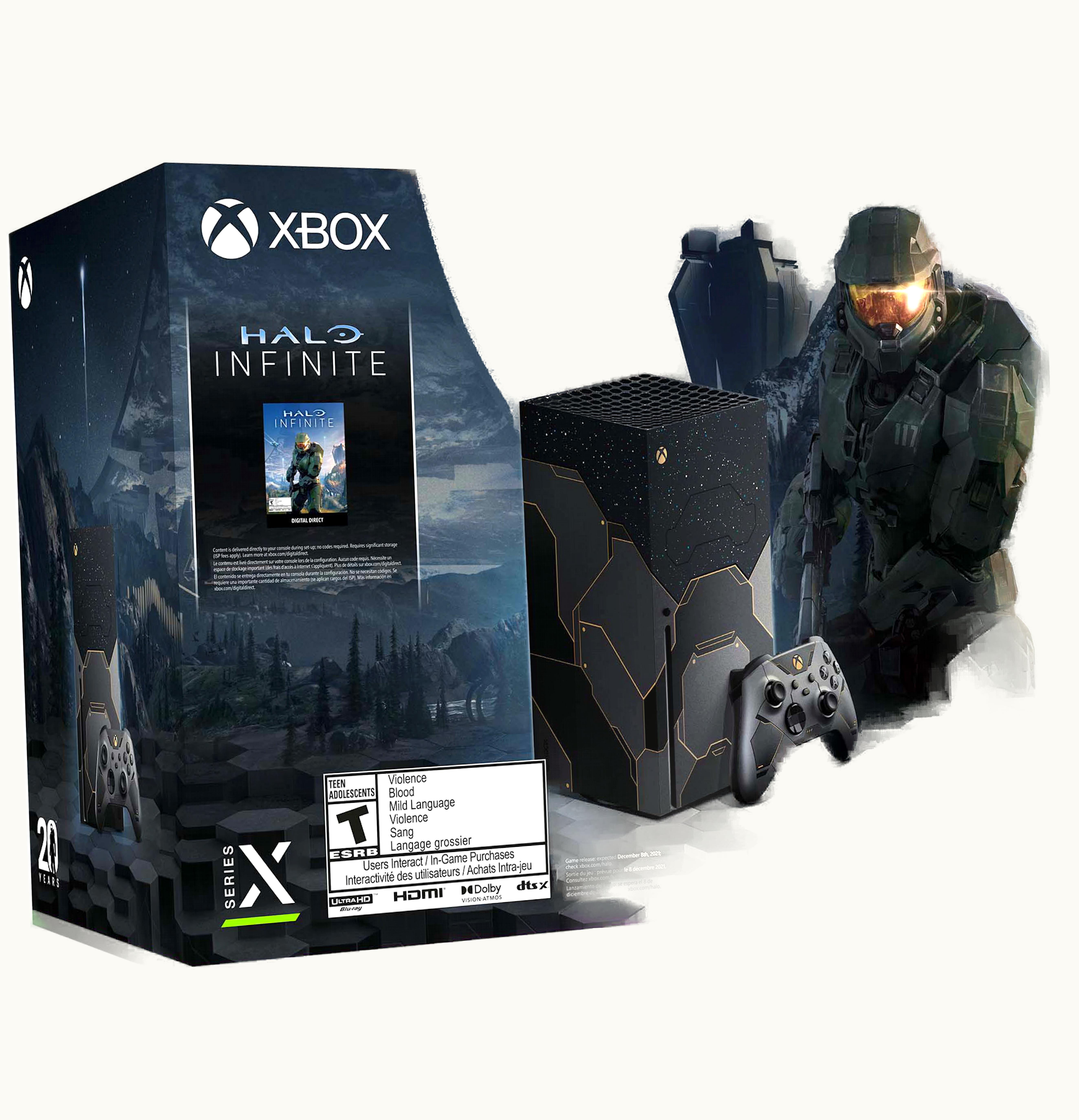 Microsoft Microsoft Xbox Series X 1TB Halo Infinite Limited Edition Console Bundle EU Plug C8Y 00031