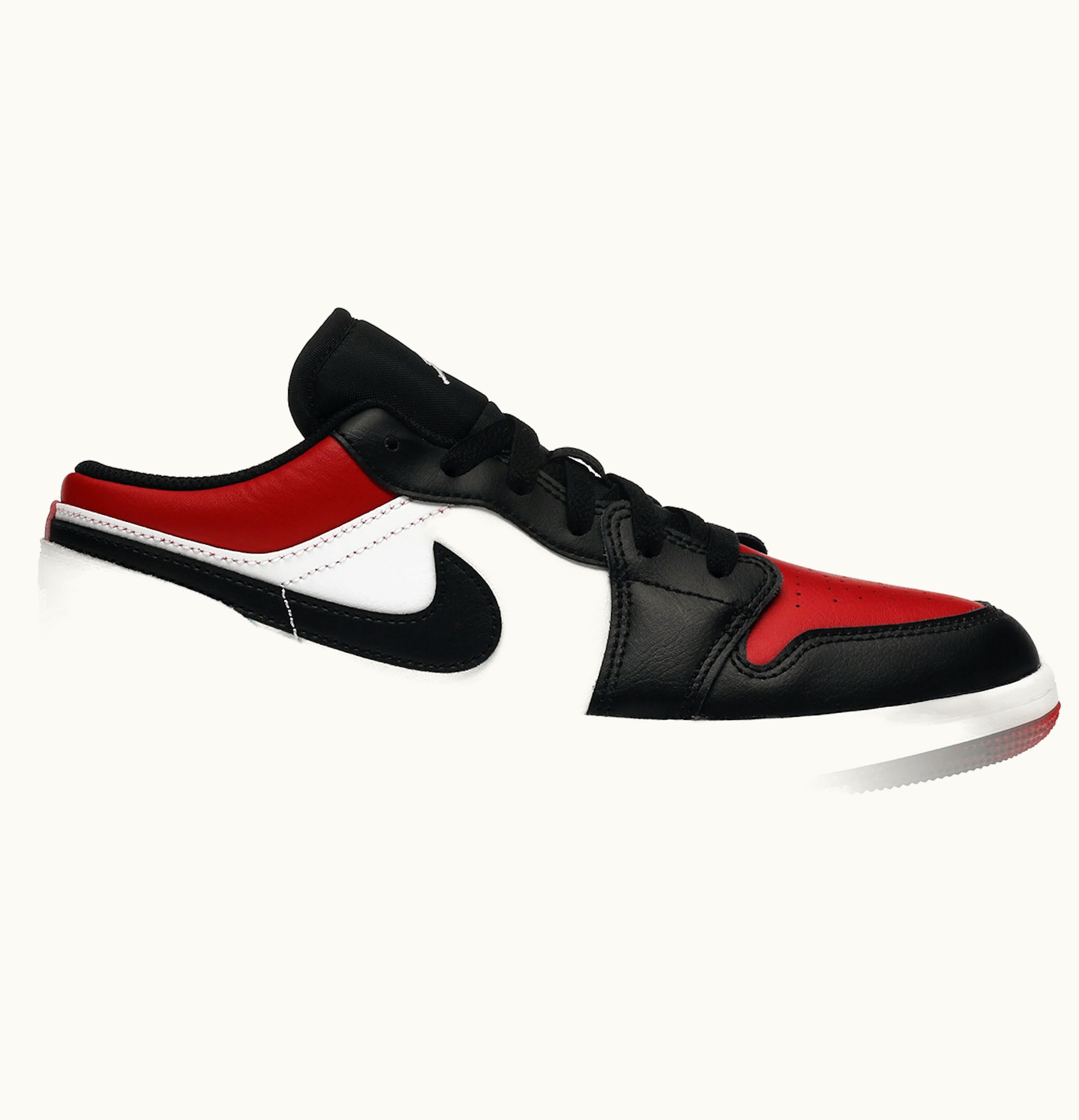 Jordan Air Jordan 1 Low Bred Toe GS