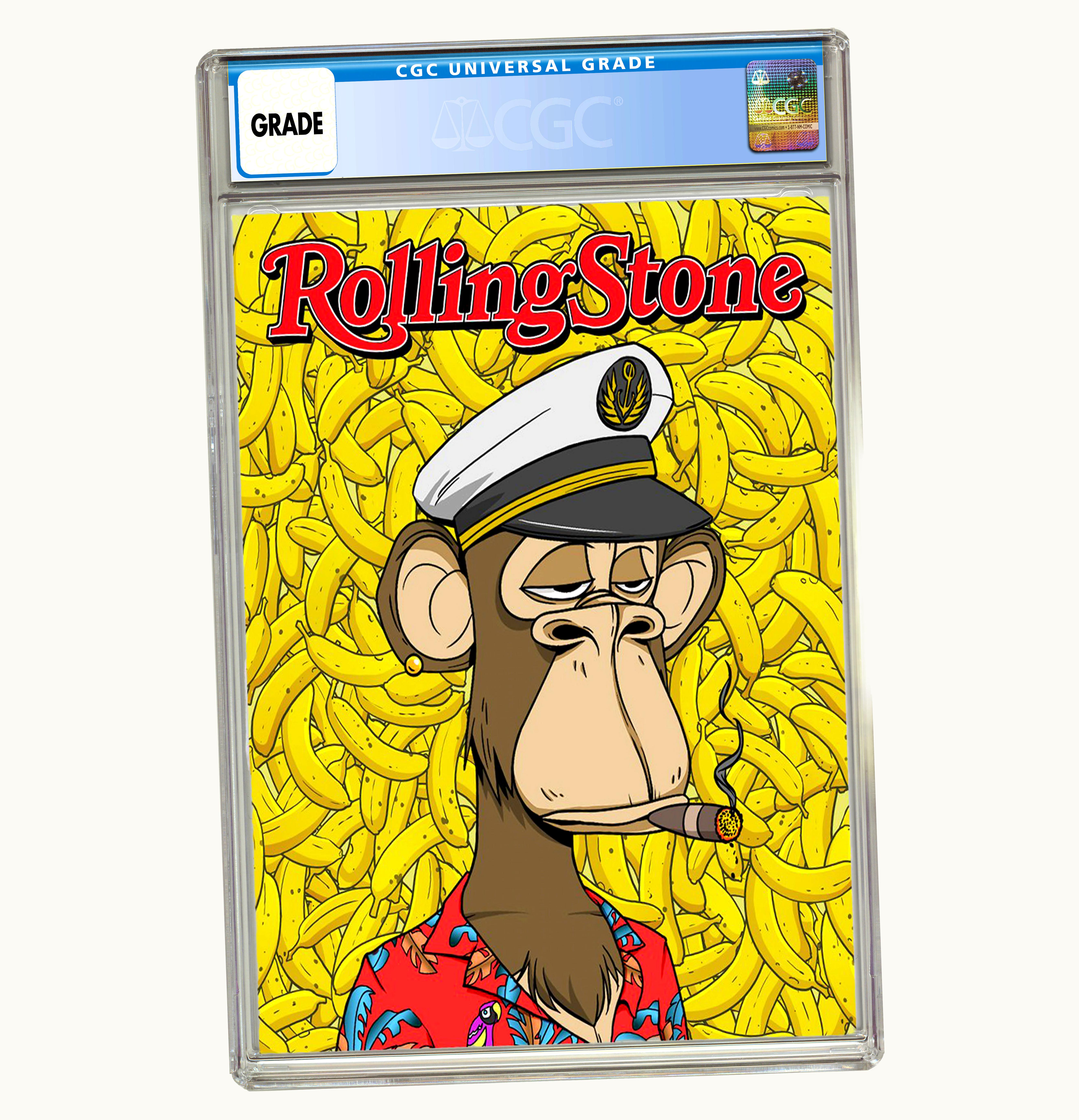 Rolling Stone Rolling Stone x Boared Ape Yacht Club Limited Edition Zine Magazine Edition of 2500 CGC Graded