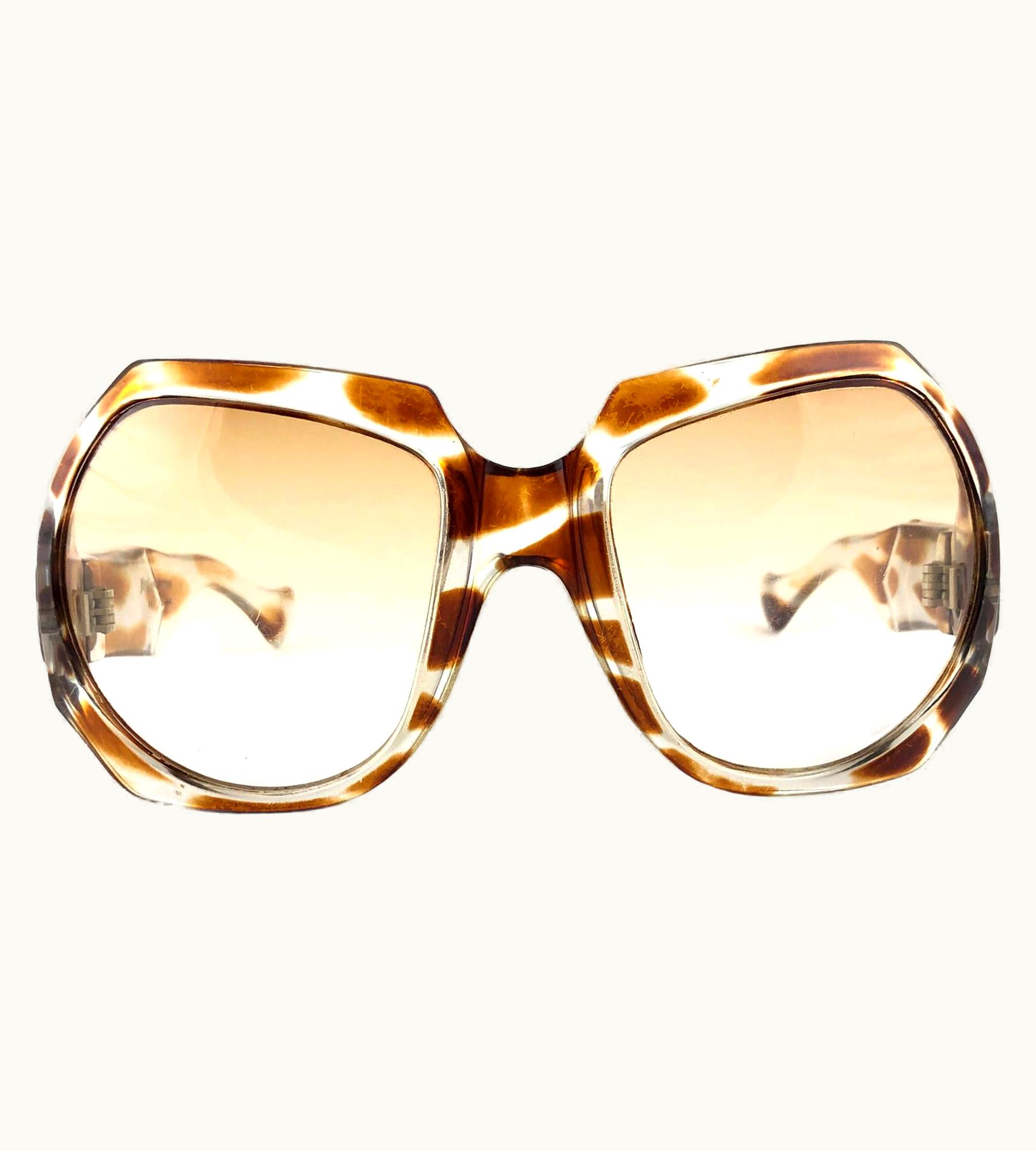 Saint Laurent Vintage Yves Saint Laurent YSL Giraffe 1980 France Sunglasses