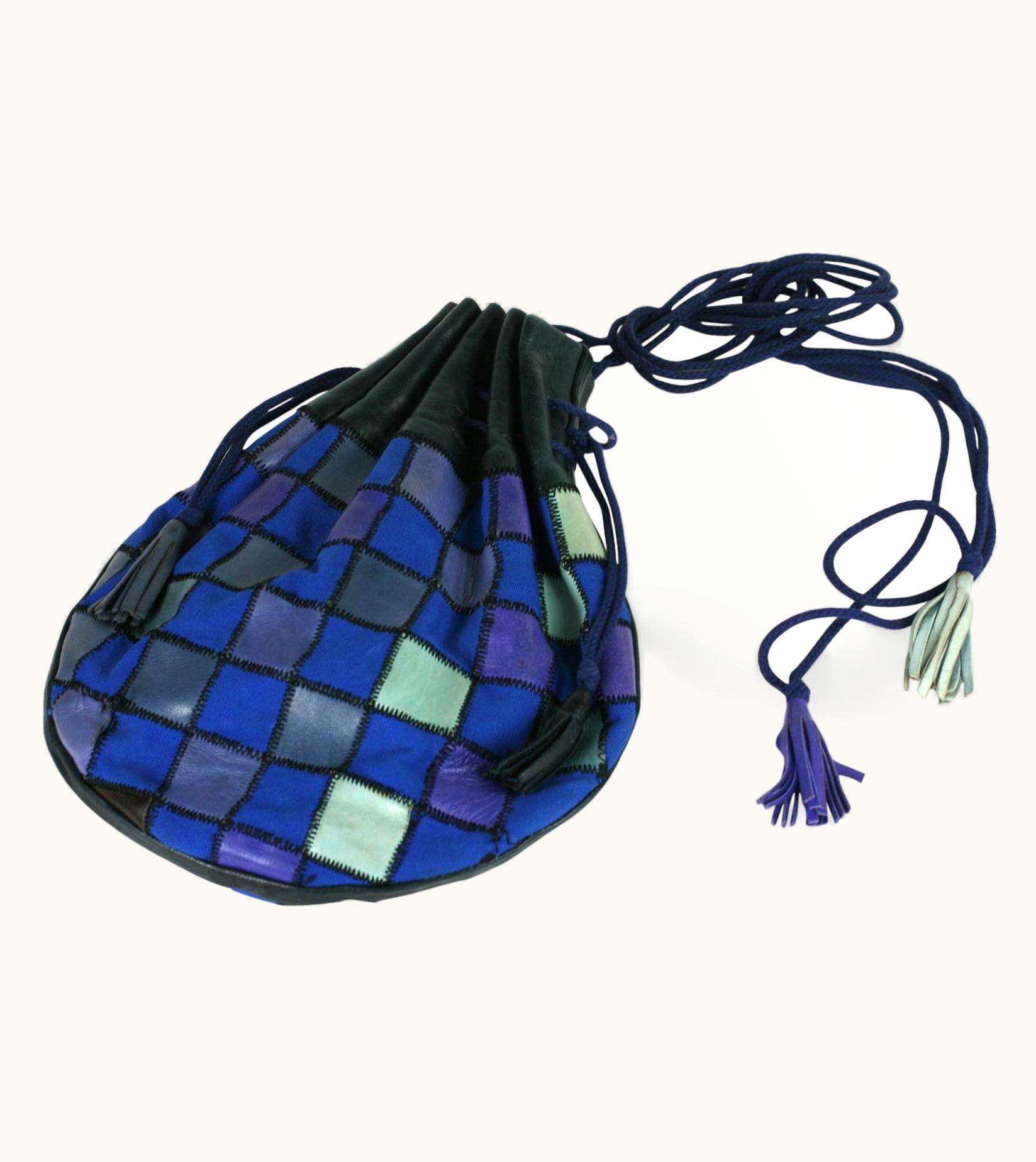 Saint Laurent Yves Saint Laurent S/S 1980' Patchwork Bag