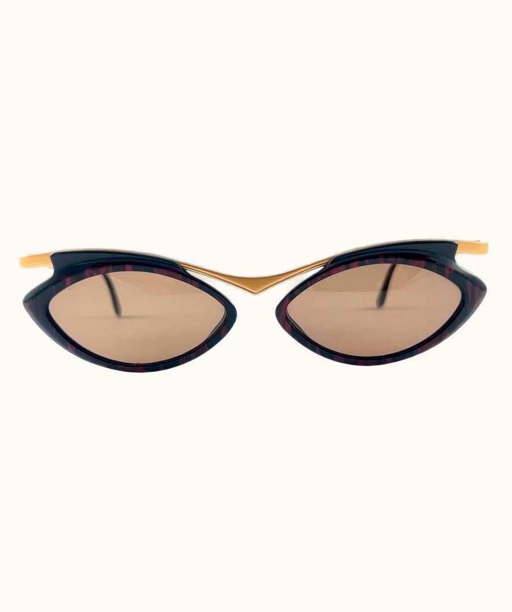 Saint Laurent Vintage Yves Saint Laurent Cat Eye 6571 YSL 1980 France Sunglasses