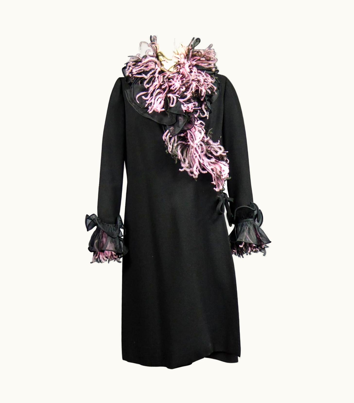 Saint Laurent An Yves Saint Laurent Haute Couture Coat Dress Numbered 29390 Circa 1970/1980 1980