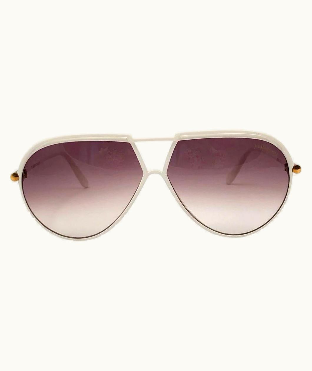 Saint Laurent Vintage Yves Saint Laurent YSL 8129 1980 Made In France Sunglasses