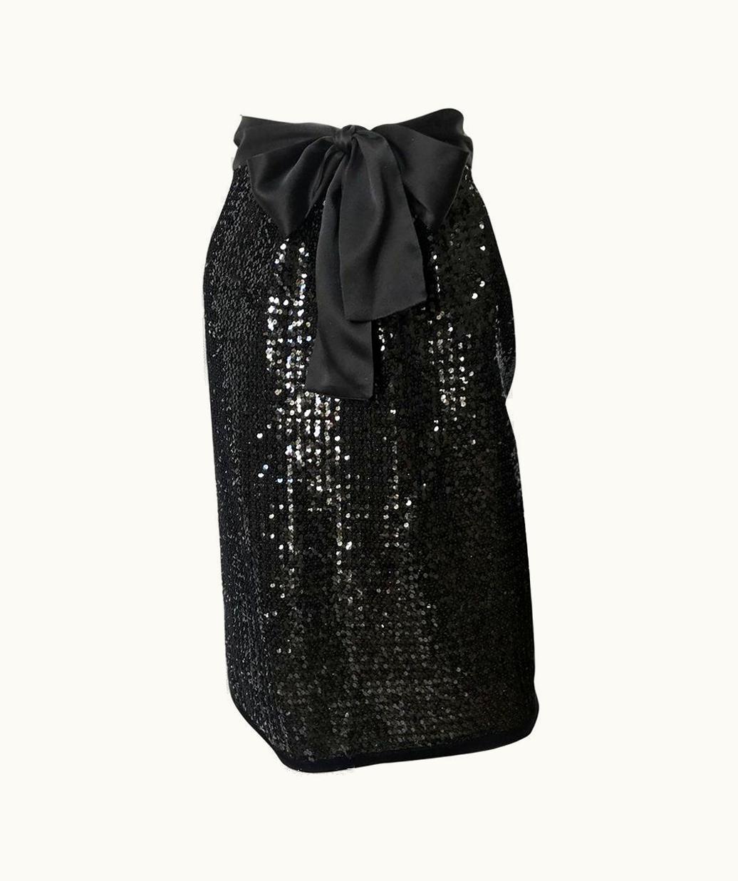 Saint Laurent Saint Laurent Sequins Skirt