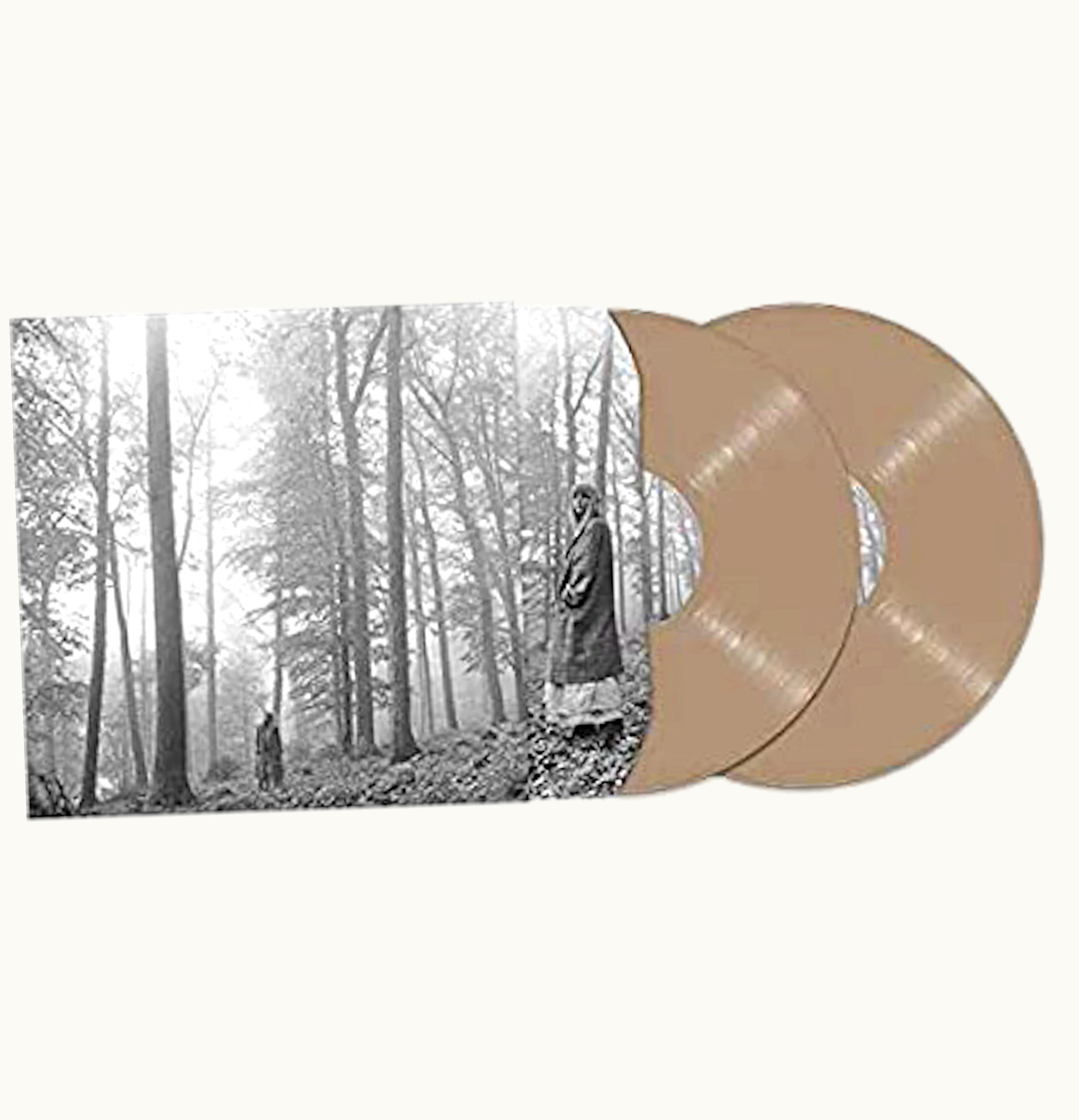 Taylor Swift Taylor Swift Folklore Limited Edition In The Trees Brown 2LP Vinyl Brown