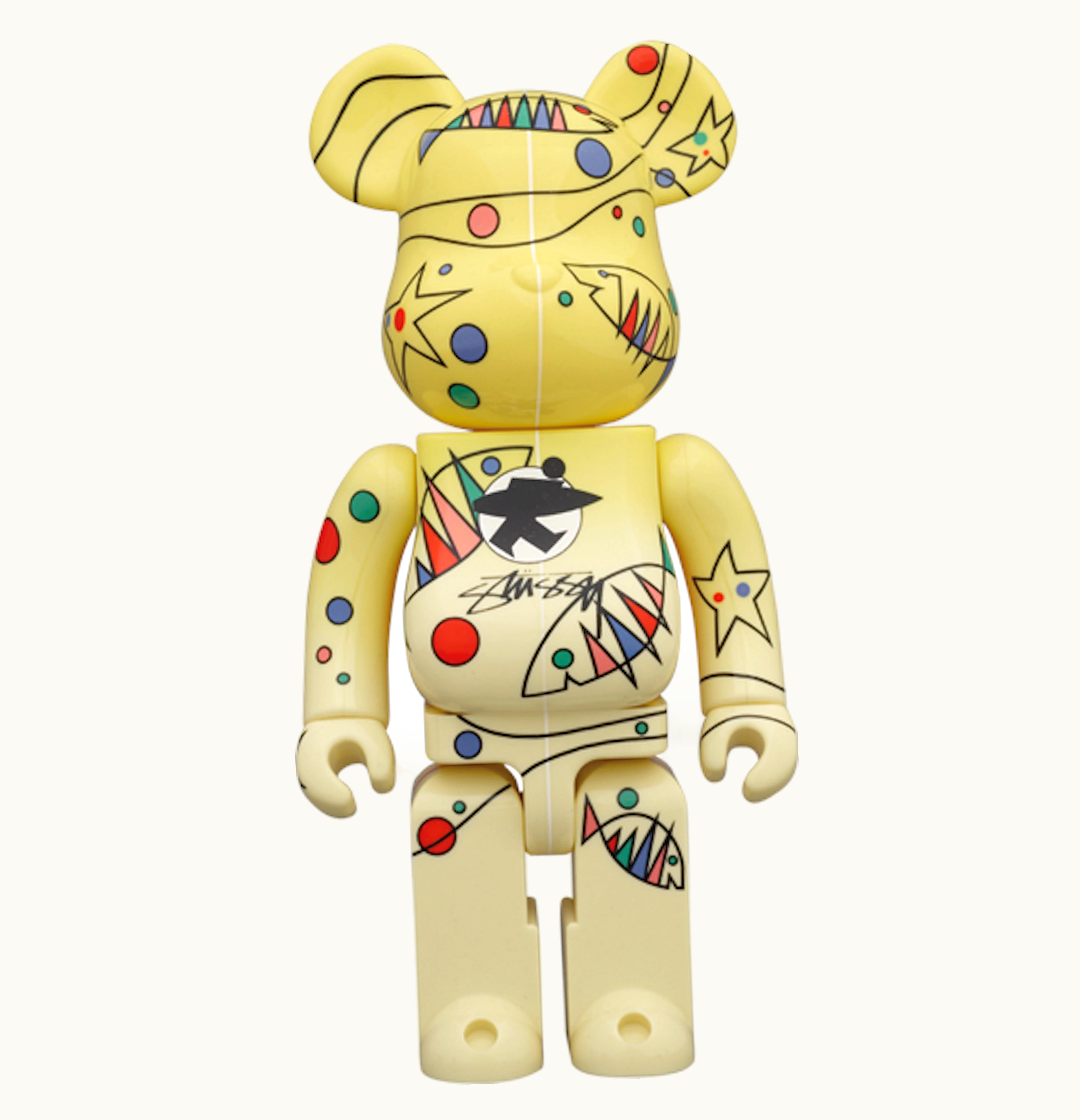 Bearbrick Bearbrick World Wide Tour Stussy 400 Yellow