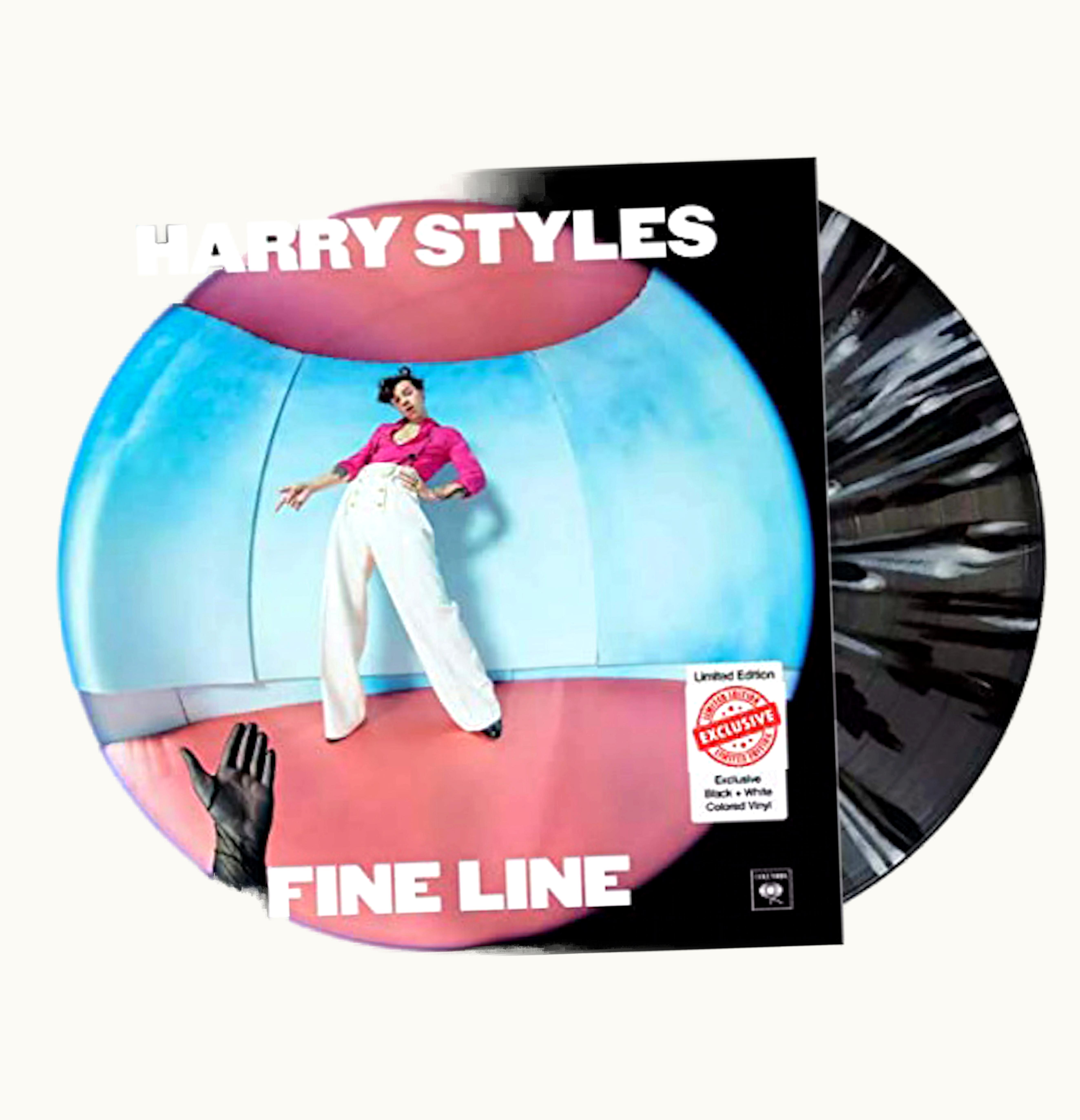 Harry Styles Harry Styles Fine Line Limited Edition Black And White 2XLP Vinyl Black White
