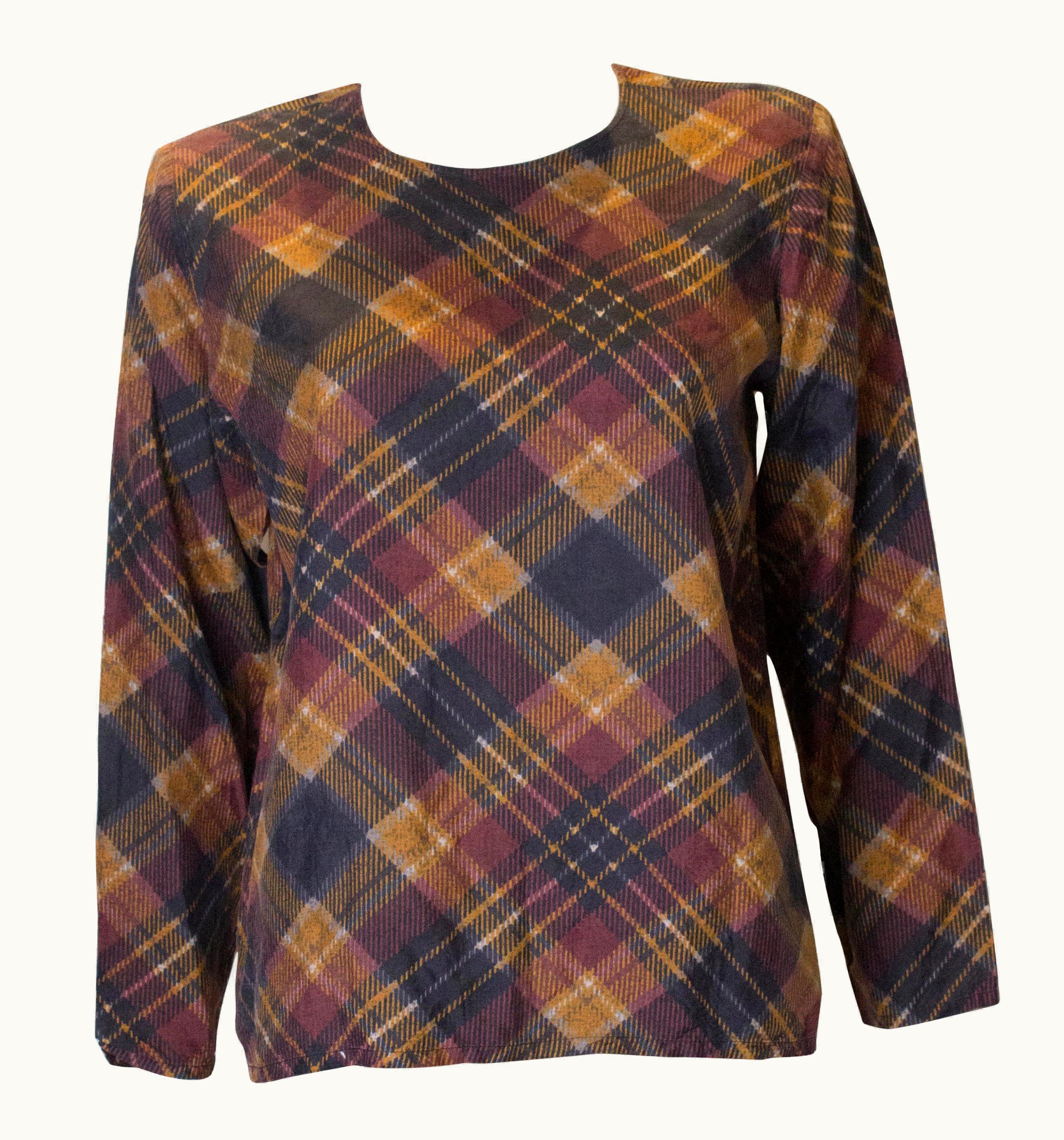 Saint Laurent Vintage Yves Saint Laurent Silk Top