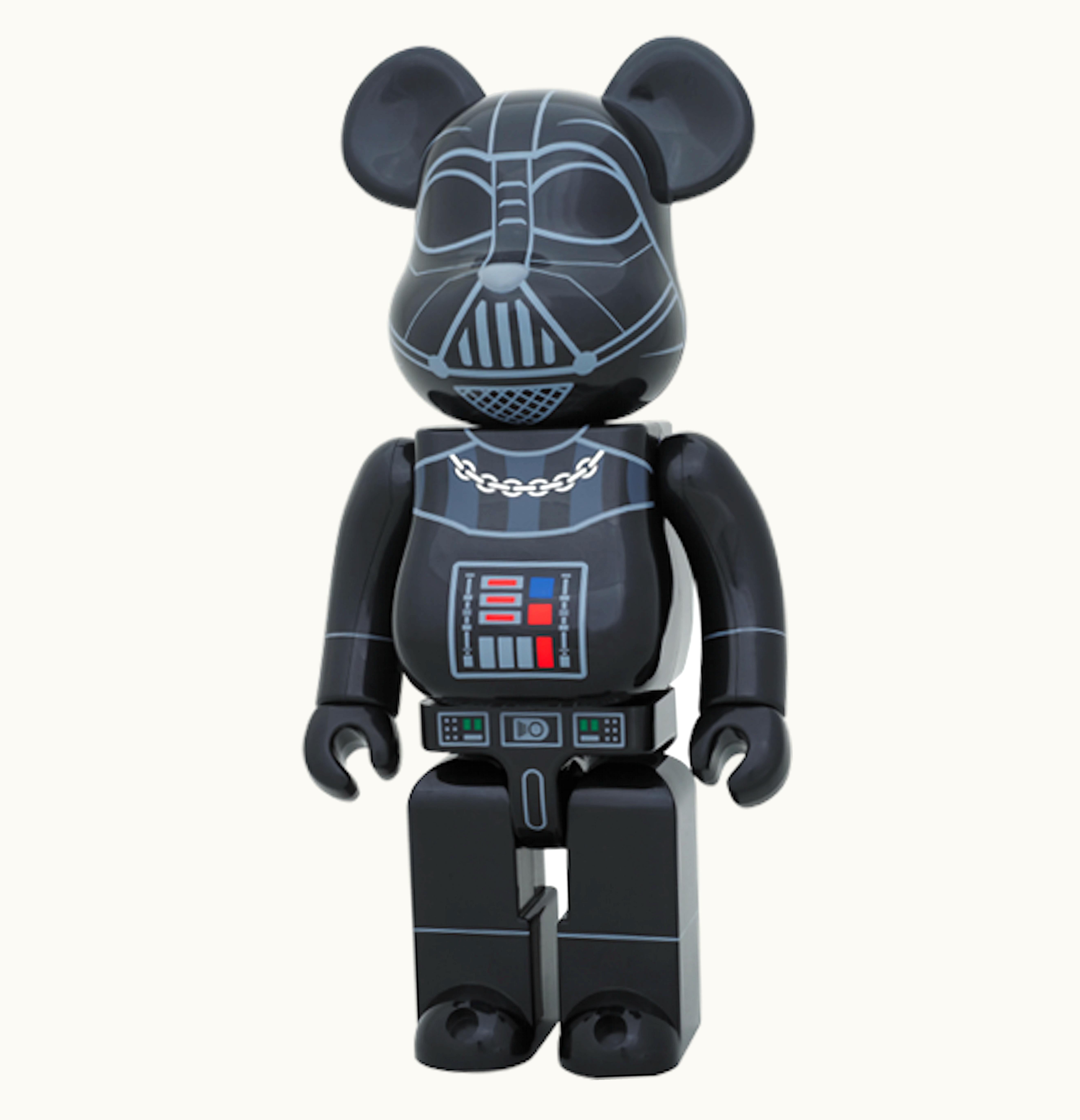 Bearbrick Bearbrick x Star Wars x Stussy Darth Vader 400 Black