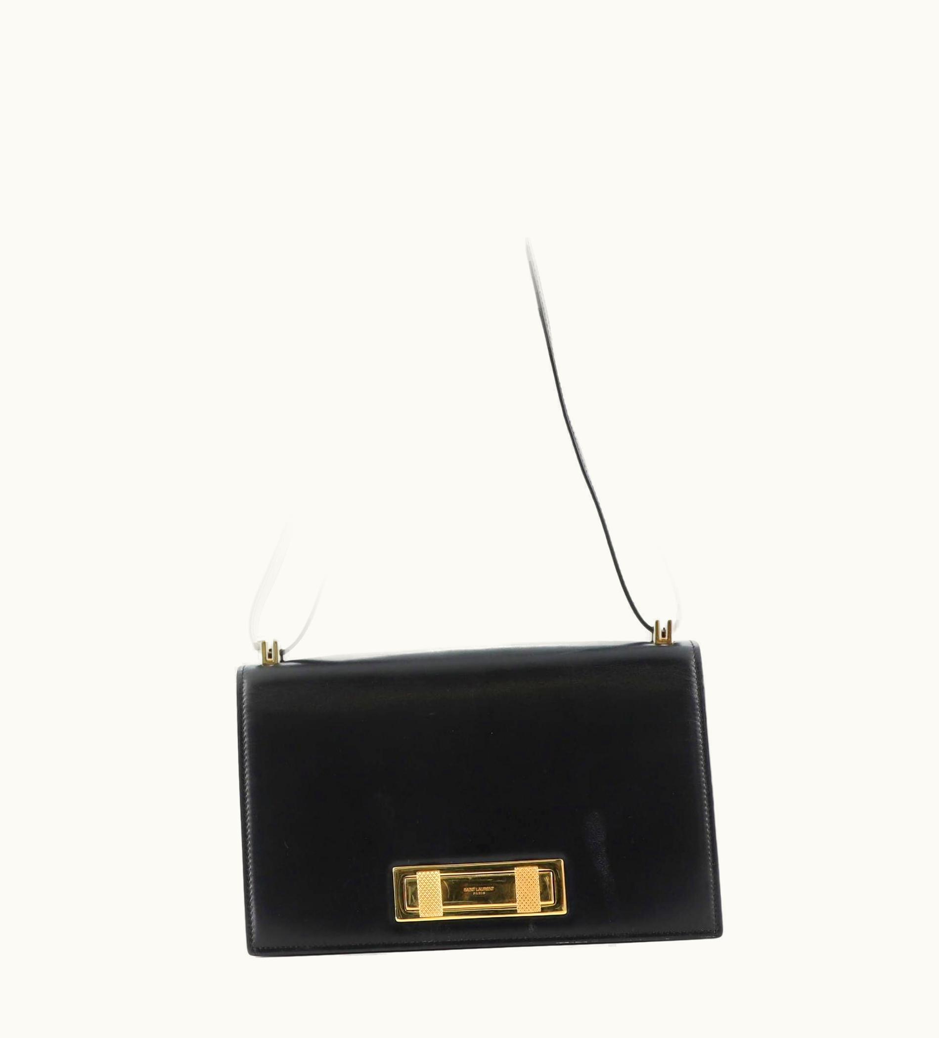 Saint Laurent Saint Laurent Domino Shoulder Bag Leather Medium