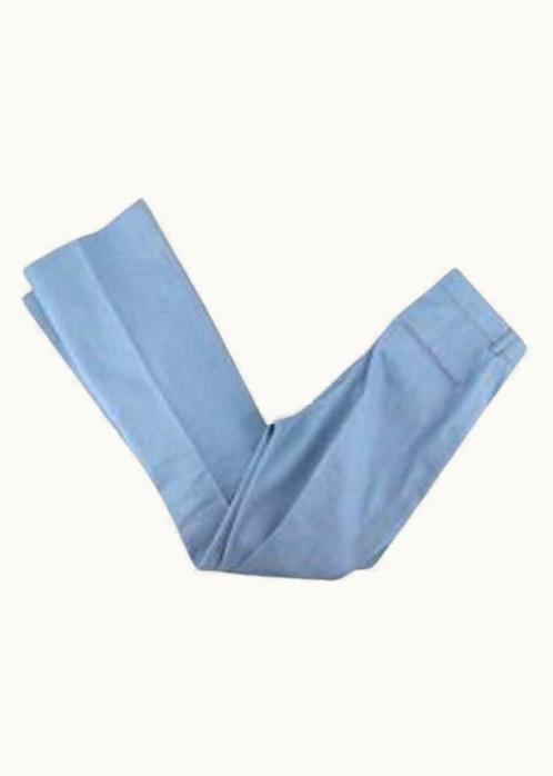 Saint Laurent Pale Blue Denim Straight Leg Trousers UZ0585120