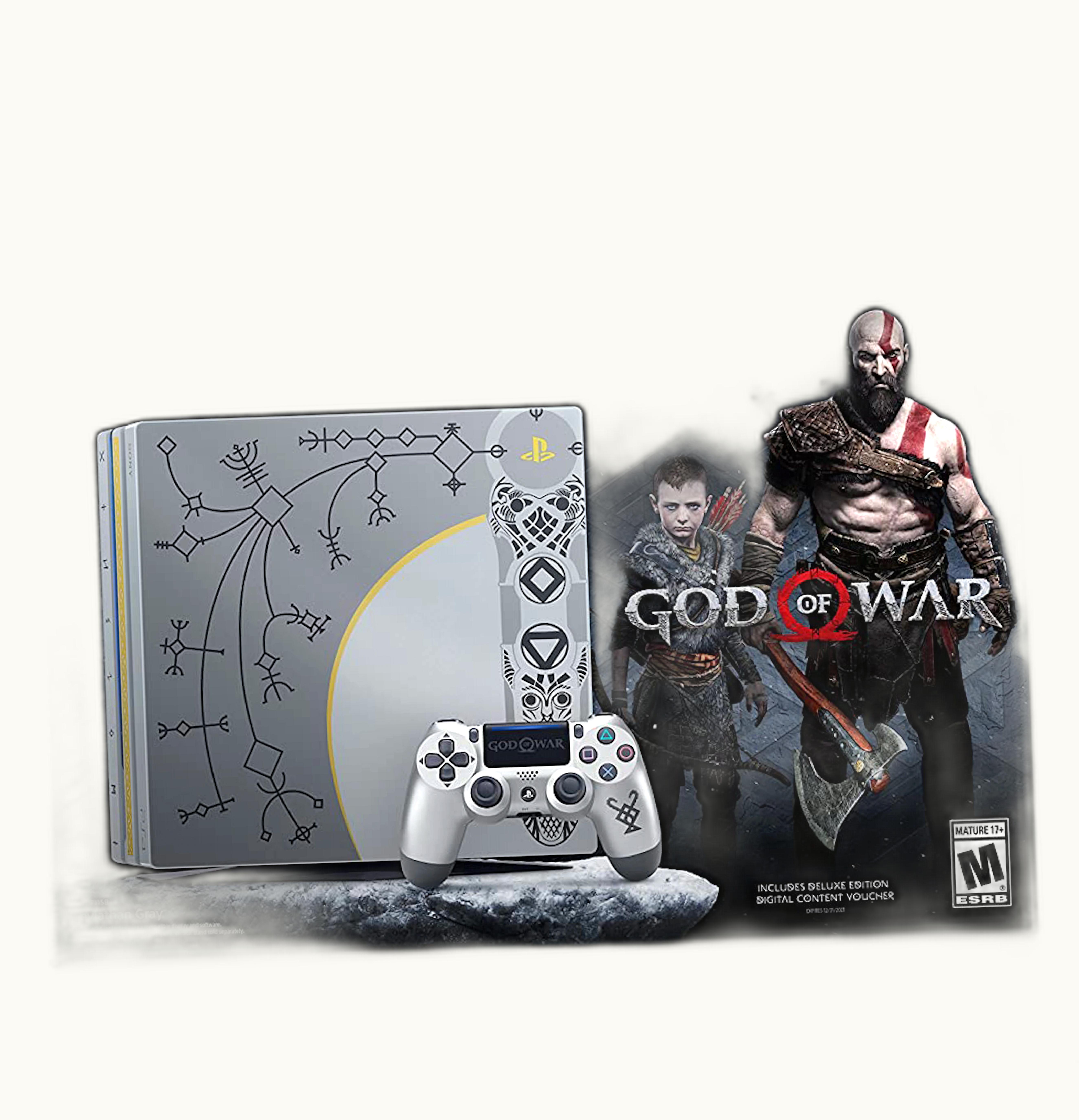 Sony Sony PlayStation 4 Pro 1TB Limited Edition God of War Console Bundle 3002212
