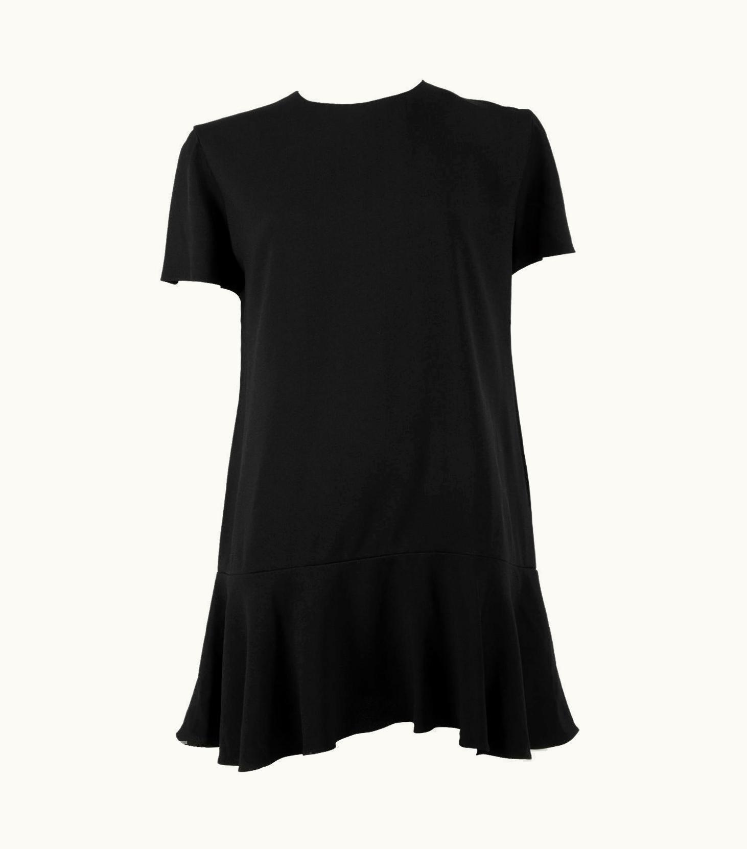 Saint Laurent Women' Short Sleeved Little Black Dress