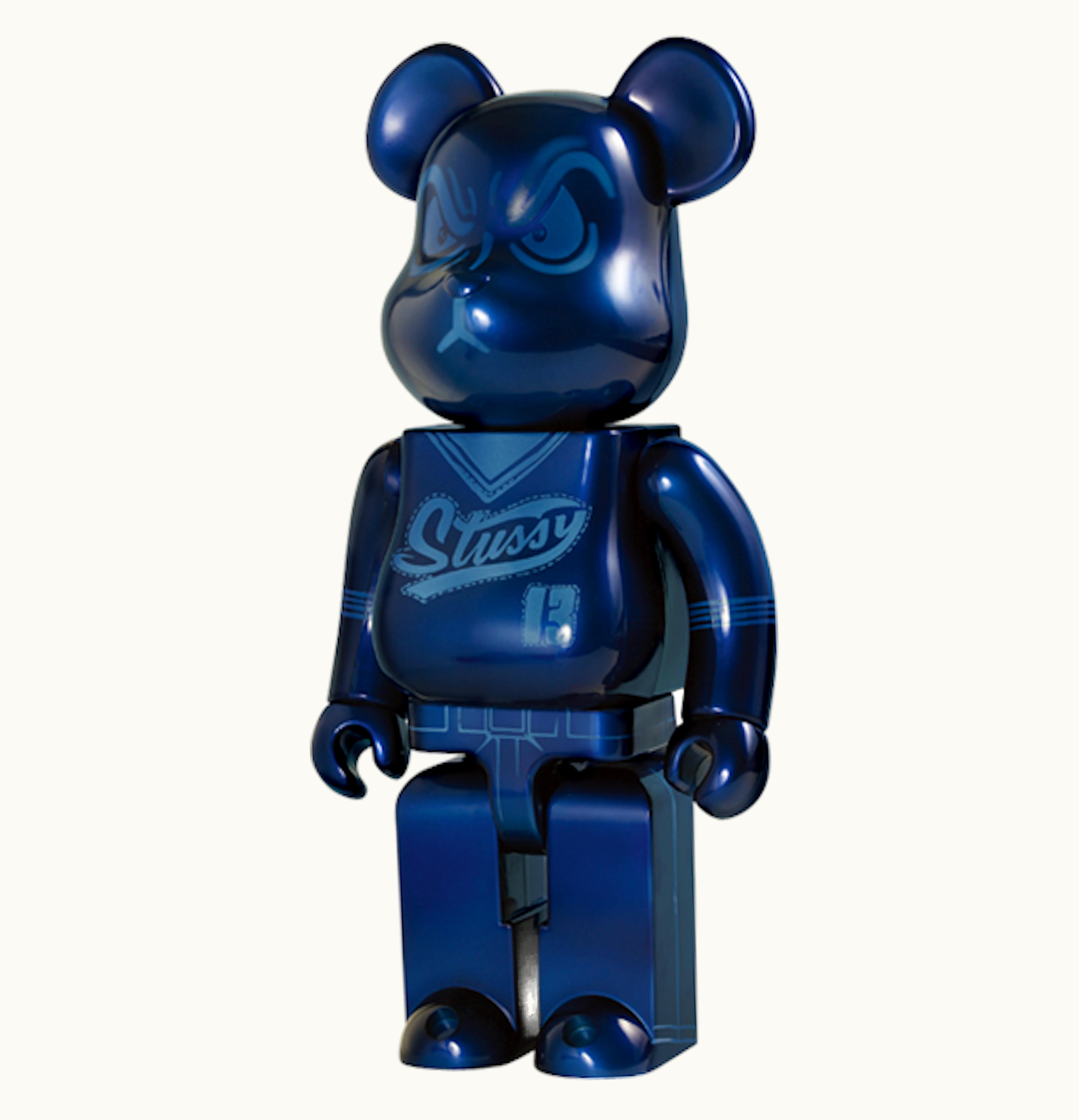 Bearbrick Bearbrick x STUSSY WORLD WIDE TOUR 400 Blue