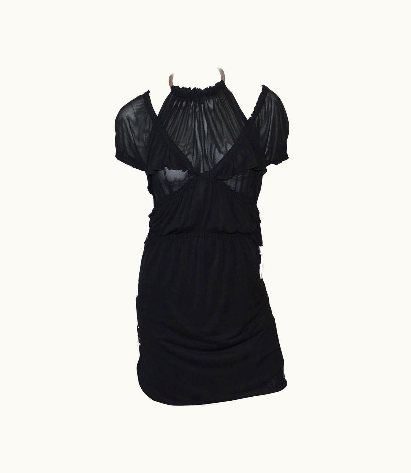 Saint Laurent Yves Saint Laurent 1990s Jersey Halter Dress
