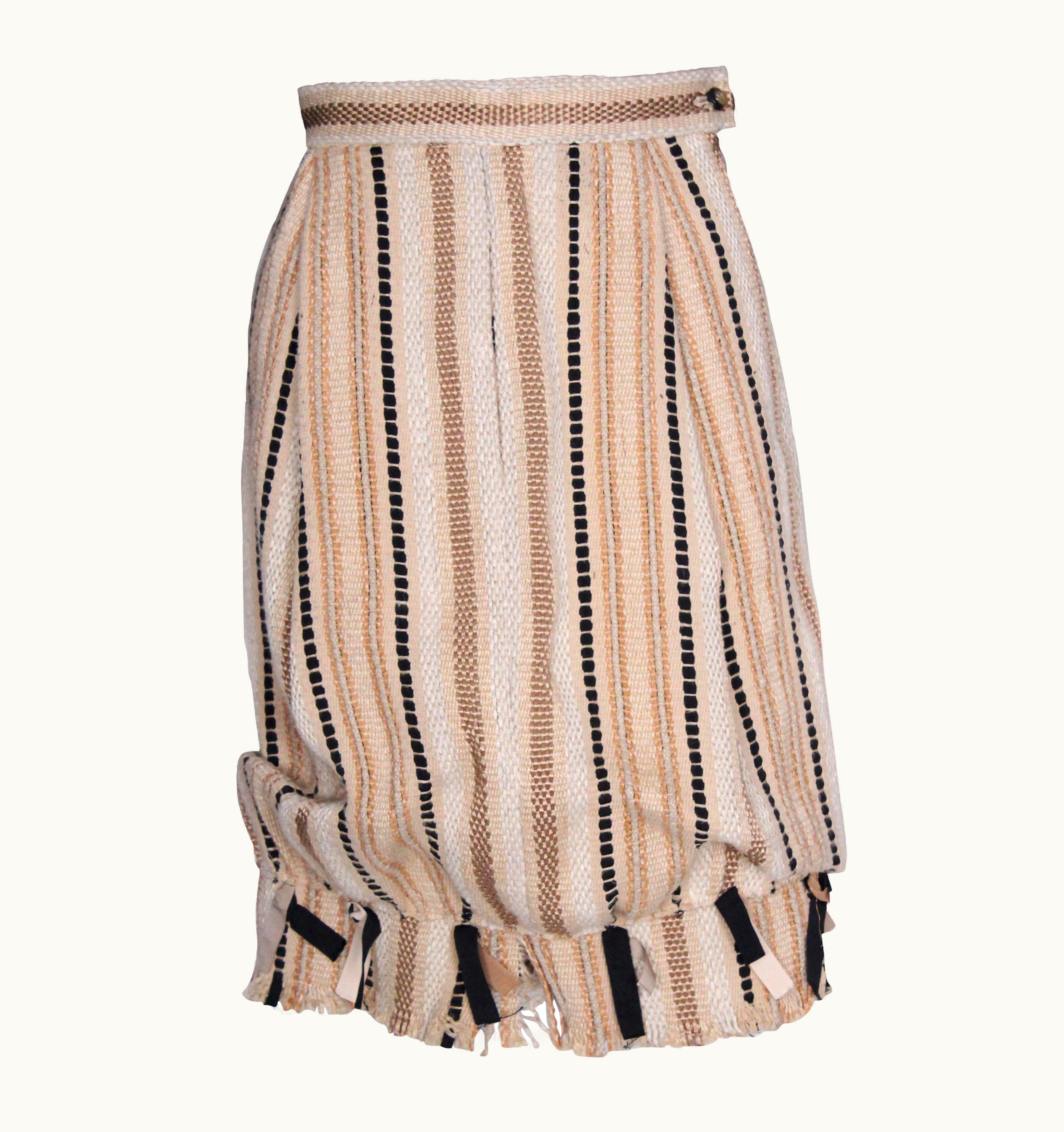 Saint Laurent A 2000 Yves Saint Laurent Rive Gauche Bubble Skirt
