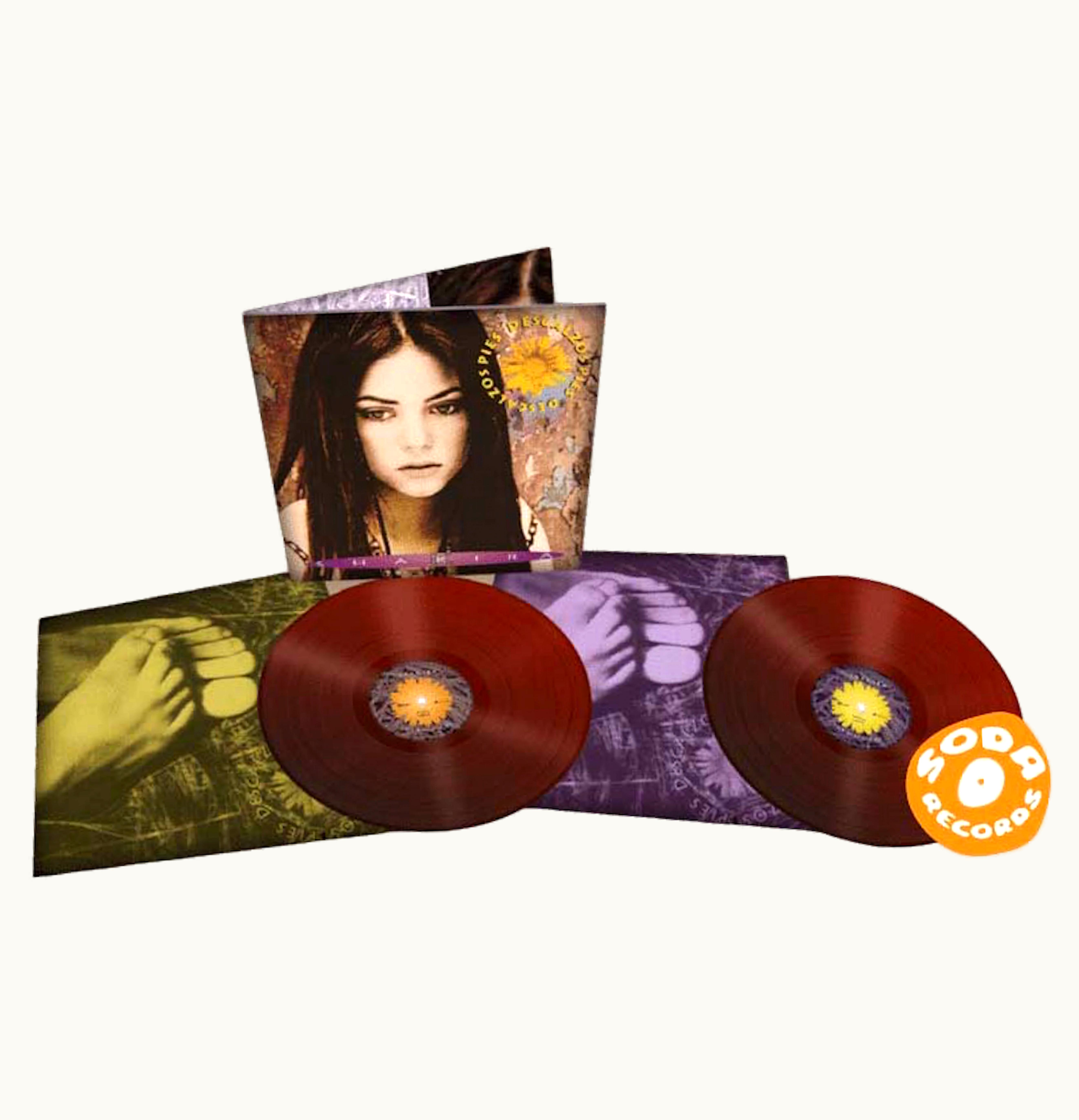 Shakira Shakira Pies Descalzos Limited Edition 2XLP Vinyl Red