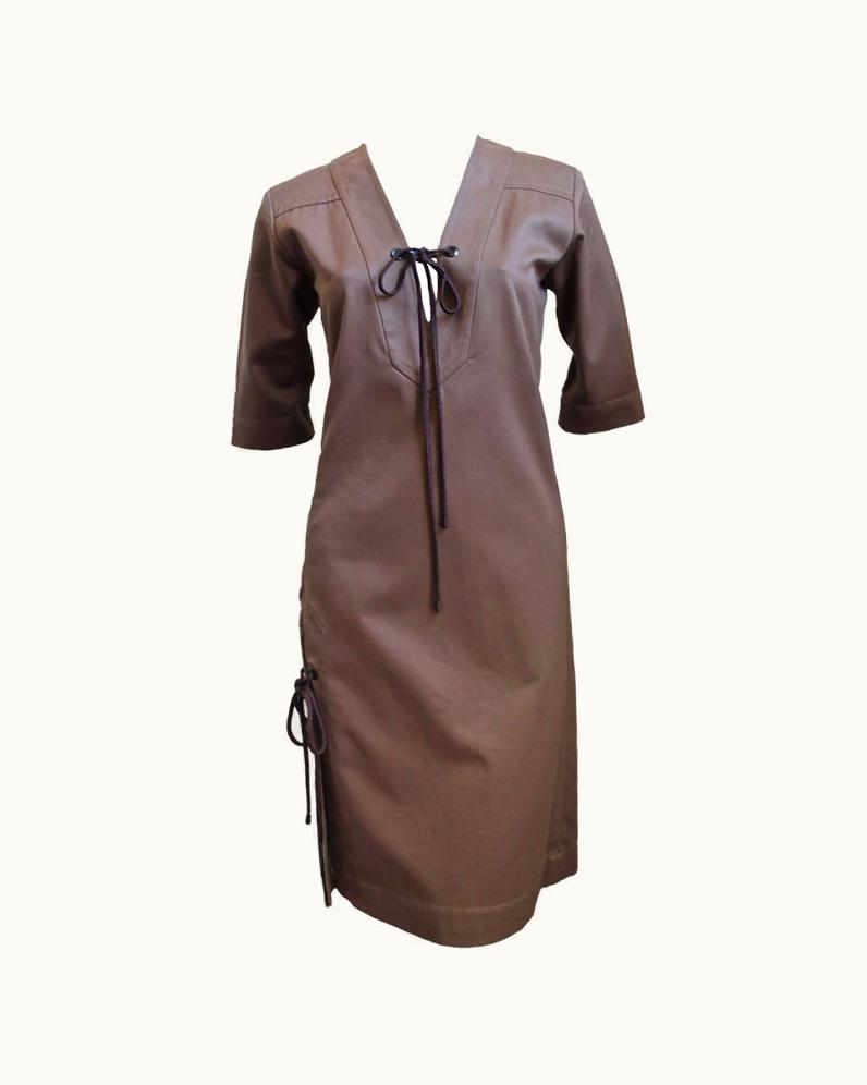 Saint Laurent 1990' Yves Saint Laurent Safari Dress