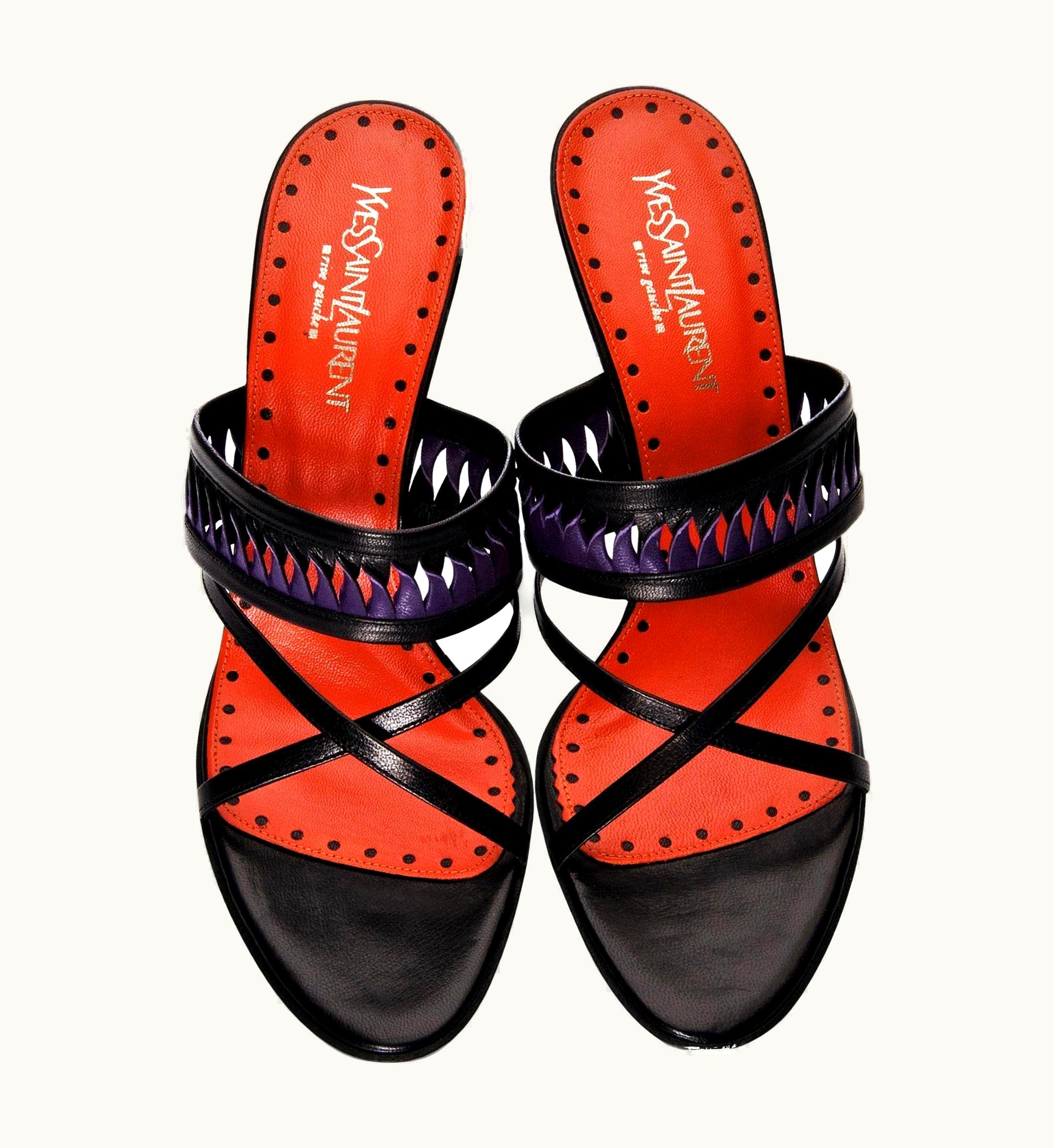 Saint Laurent Tom Ford For Yves Saint Laurent YSL Leather Heels