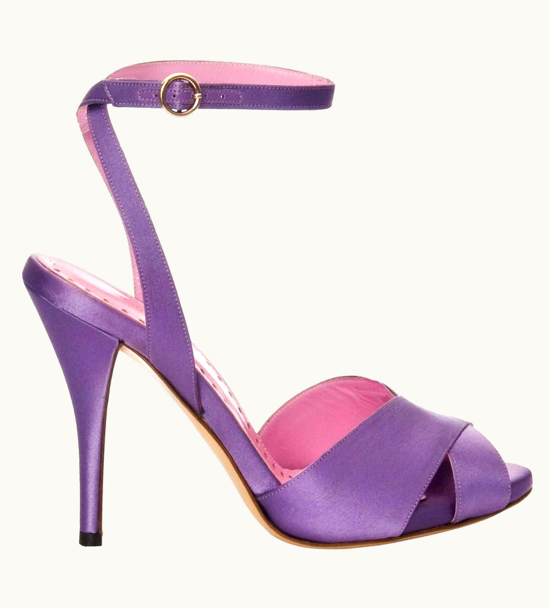 Saint Laurent Tom Ford For YSL Yves Saint Laurent Final Collection Satin Heels UZ0585965