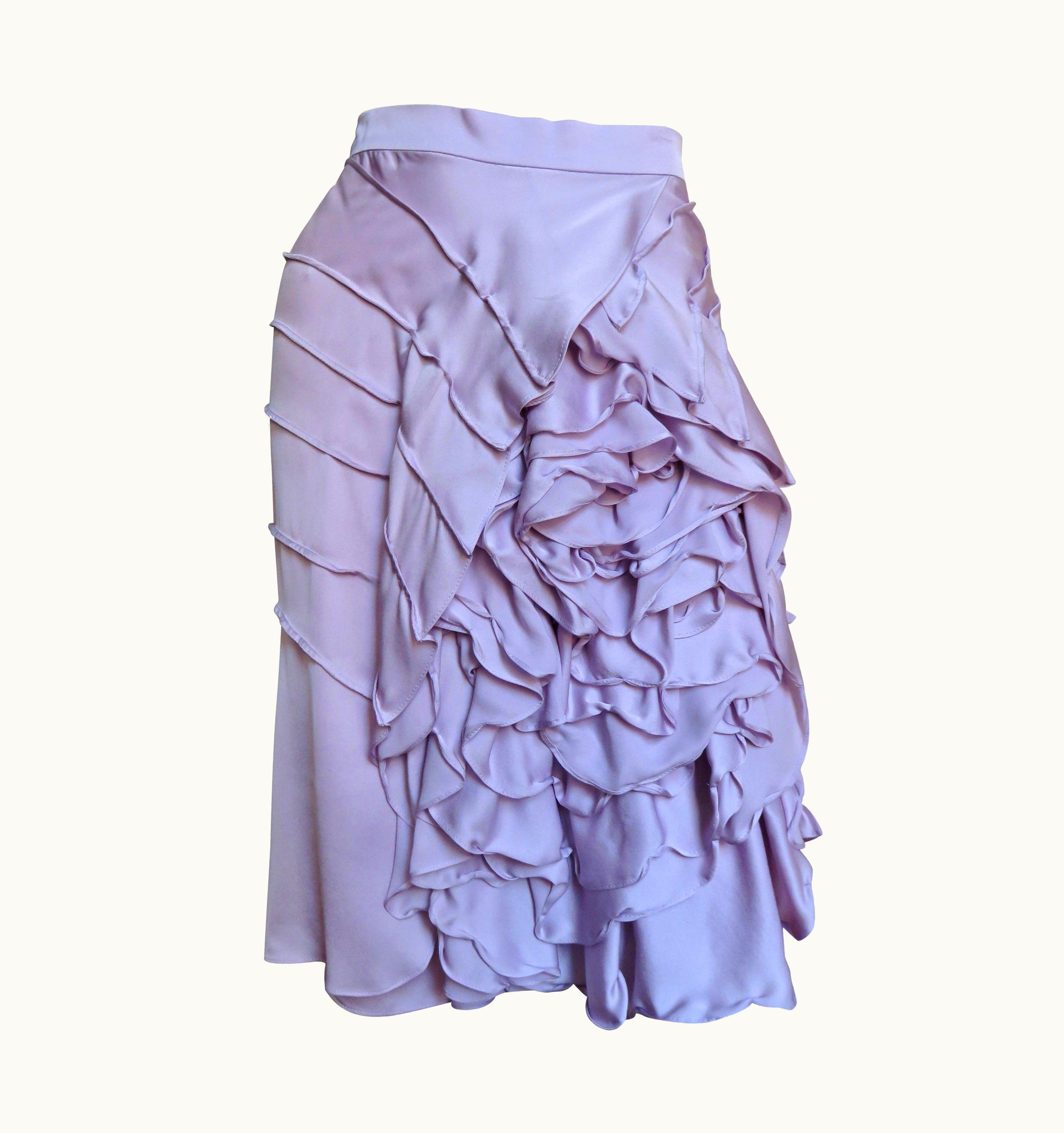 Saint Laurent Tom Ford For Yves Saint Laurent YSL S/S 2003 Skirt