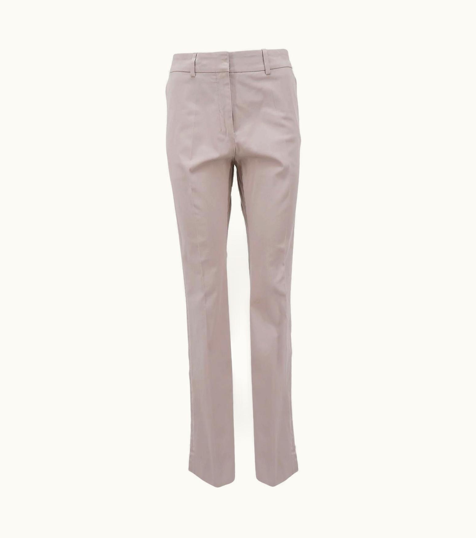 Saint Laurent Yves Saint Laurent By Tom Ford AW-2003 Higher Waist Cotton Pants