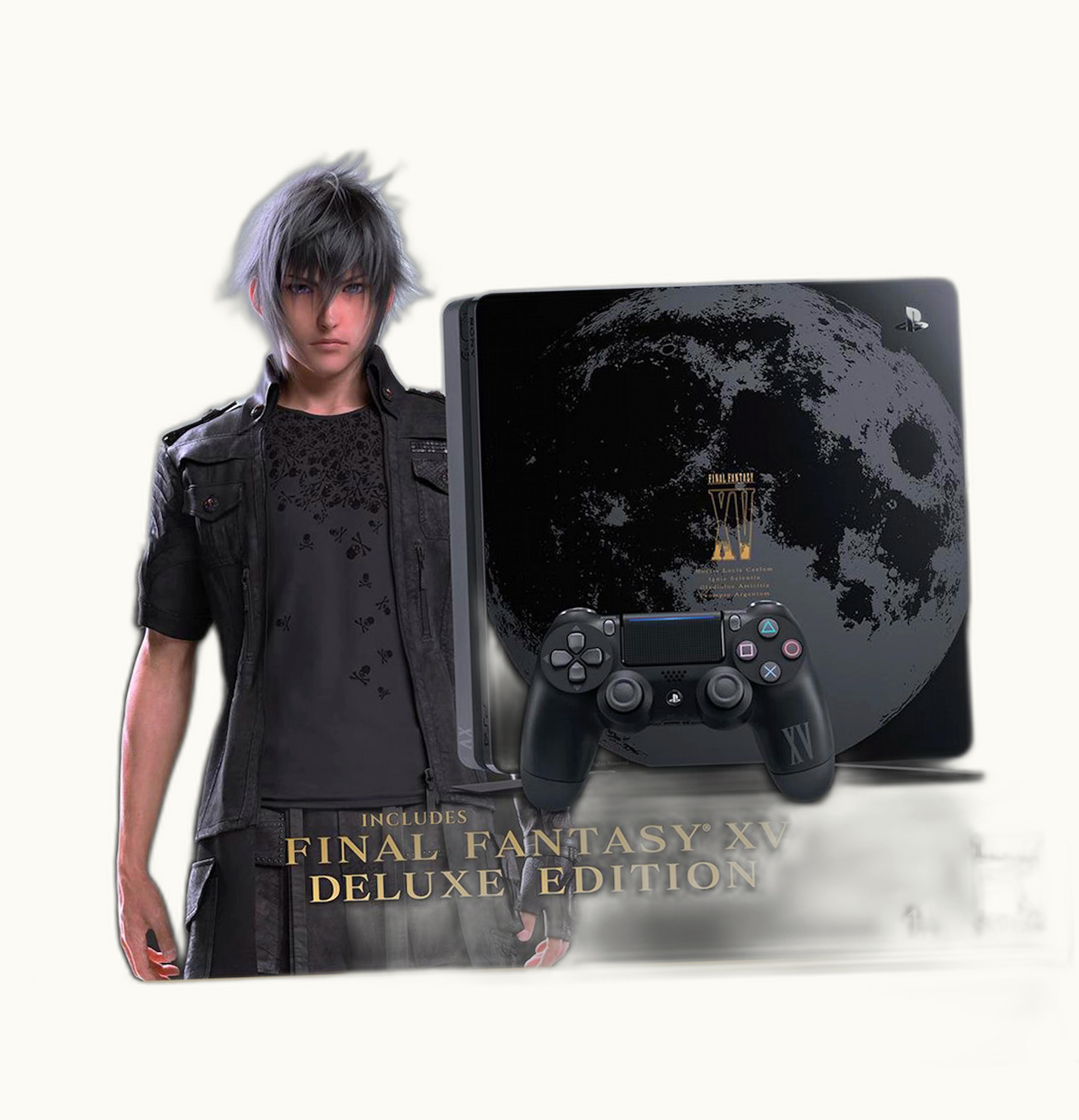 Sony Sony PlayStation 4 PS4 1TB Final Fantasy XV Limited Edition Console Bundle US Plug