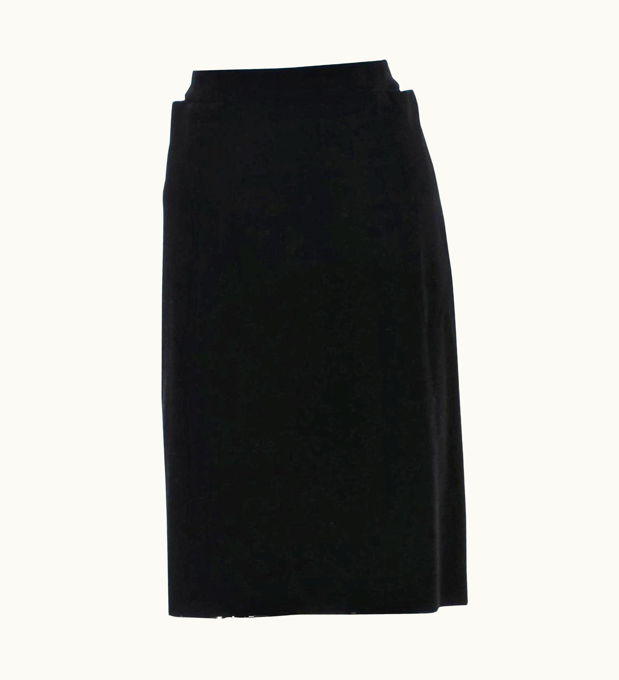 Saint Laurent Tom Ford For Yves Saint Laurent YSL AW 2001 Velvet Runway Ad Skirt UZ0586310